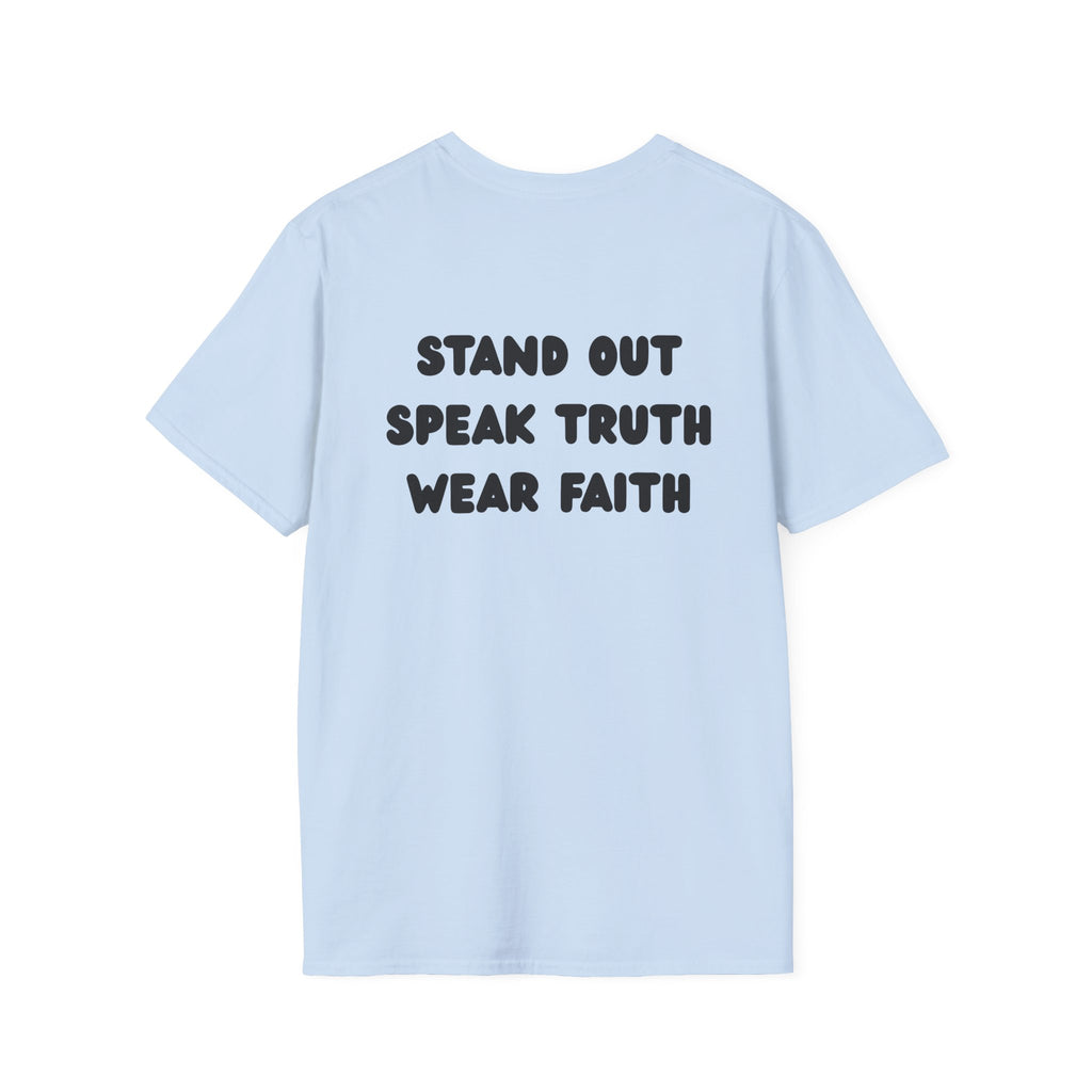 Faith-Inspired T-Shirt - Discover Life Co, Inspirational Apparel, Christian Clothing, Spreading Hope, Everyday Wear