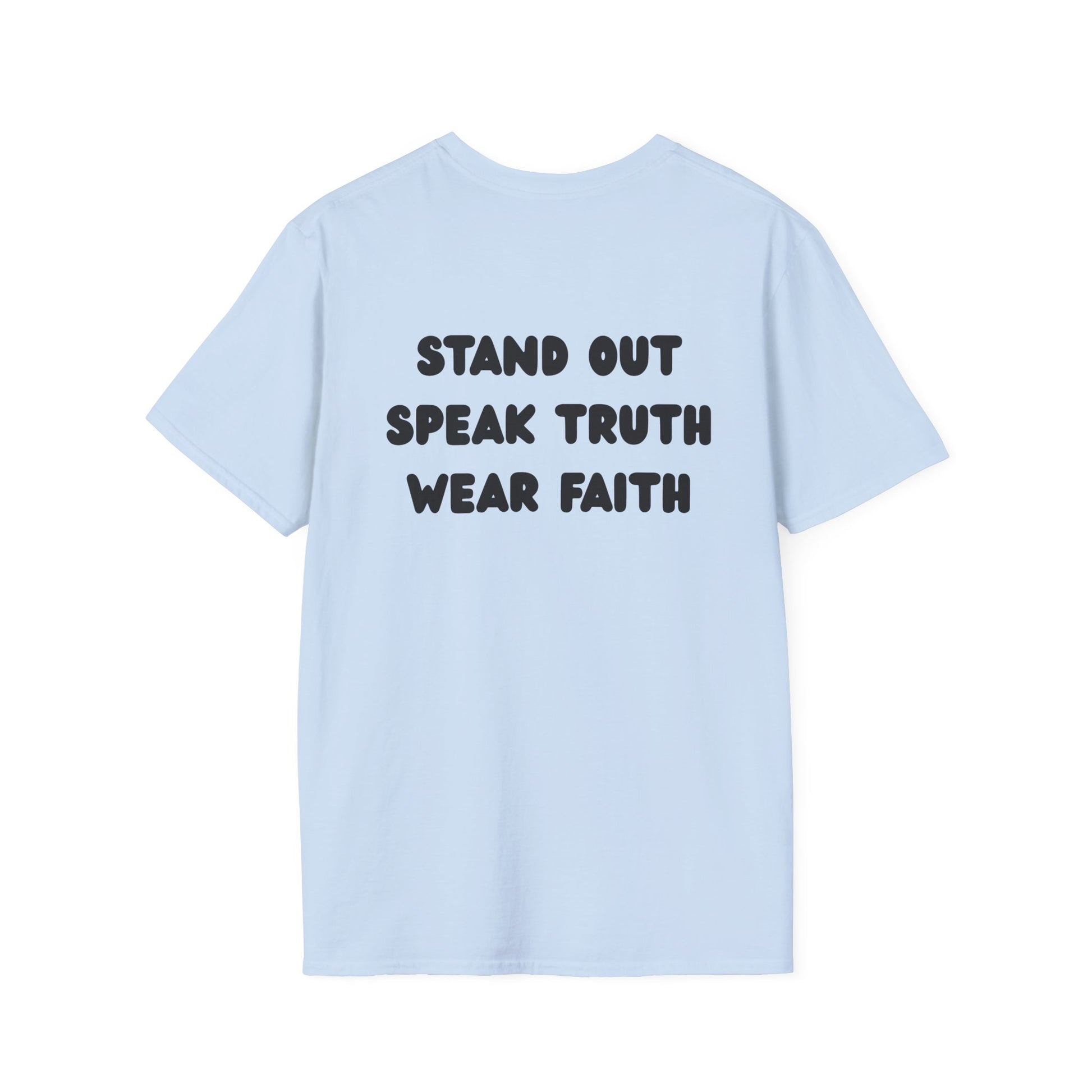 Faith-Inspired T-Shirt - Discover Life Co, Inspirational Apparel, Christian Clothing, Spreading Hope, Everyday Wear