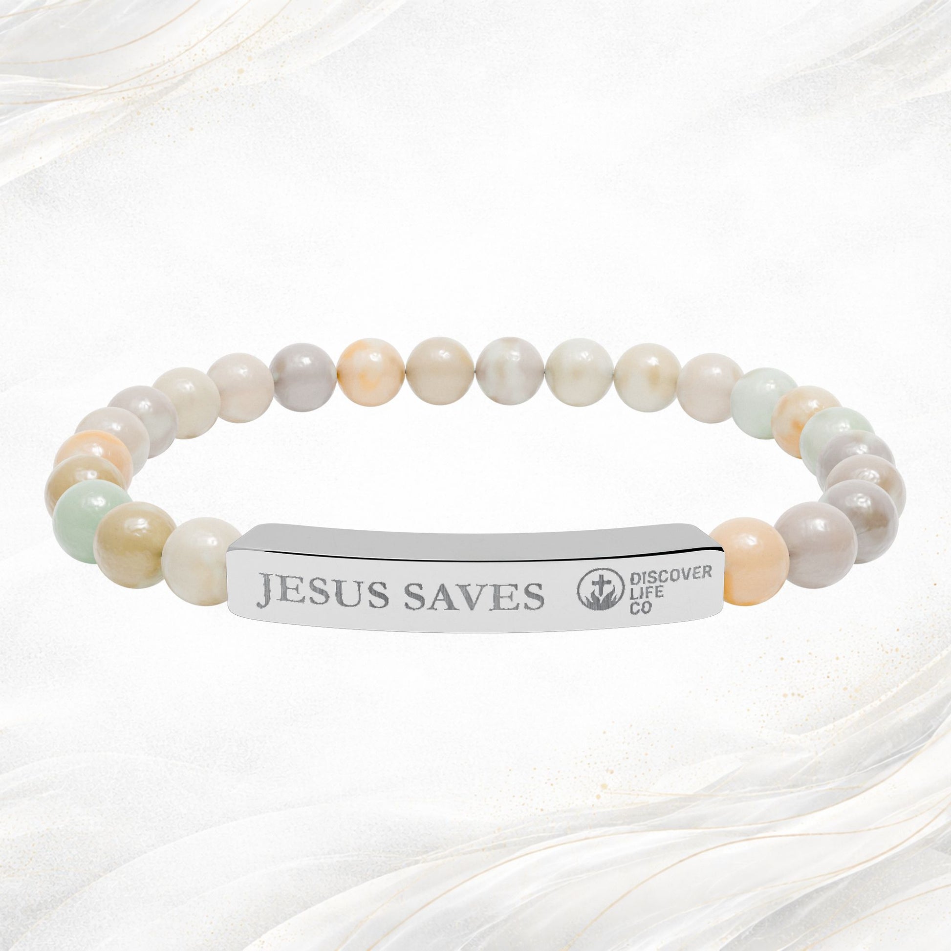 "Jesus Saves" Never Alone Bracelets