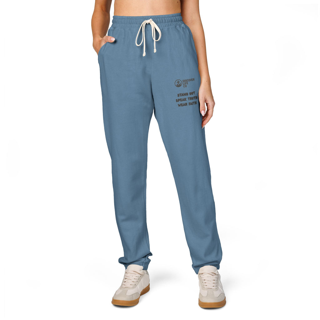Cozy Garment-Dyed Fleece Sweatpants - Perfect for Relaxation, Loungewear, Gifting, or Outdoor Adventures - Stylish Comfort!