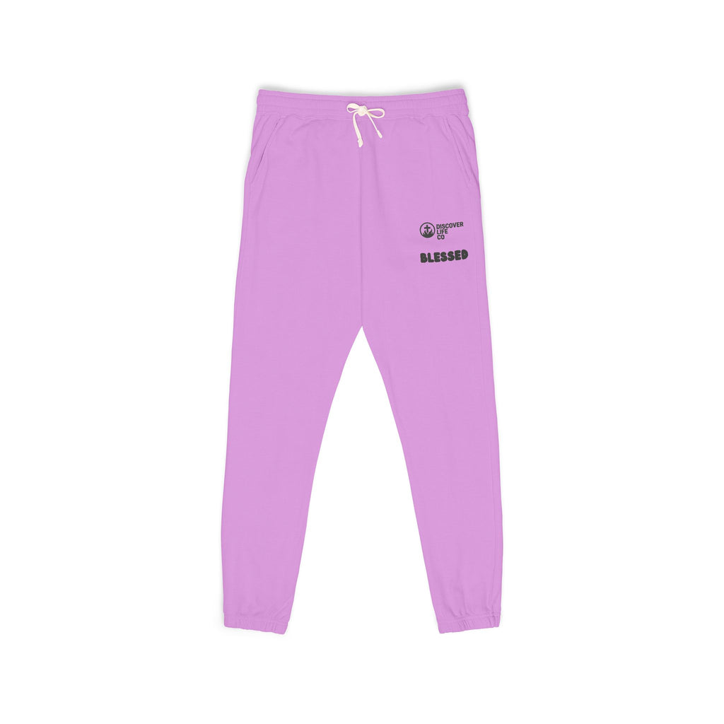 Cozy Garment-Dyed Fleece Sweatpants for Relaxation, Lounge Wear, Gym, Home, Gifts