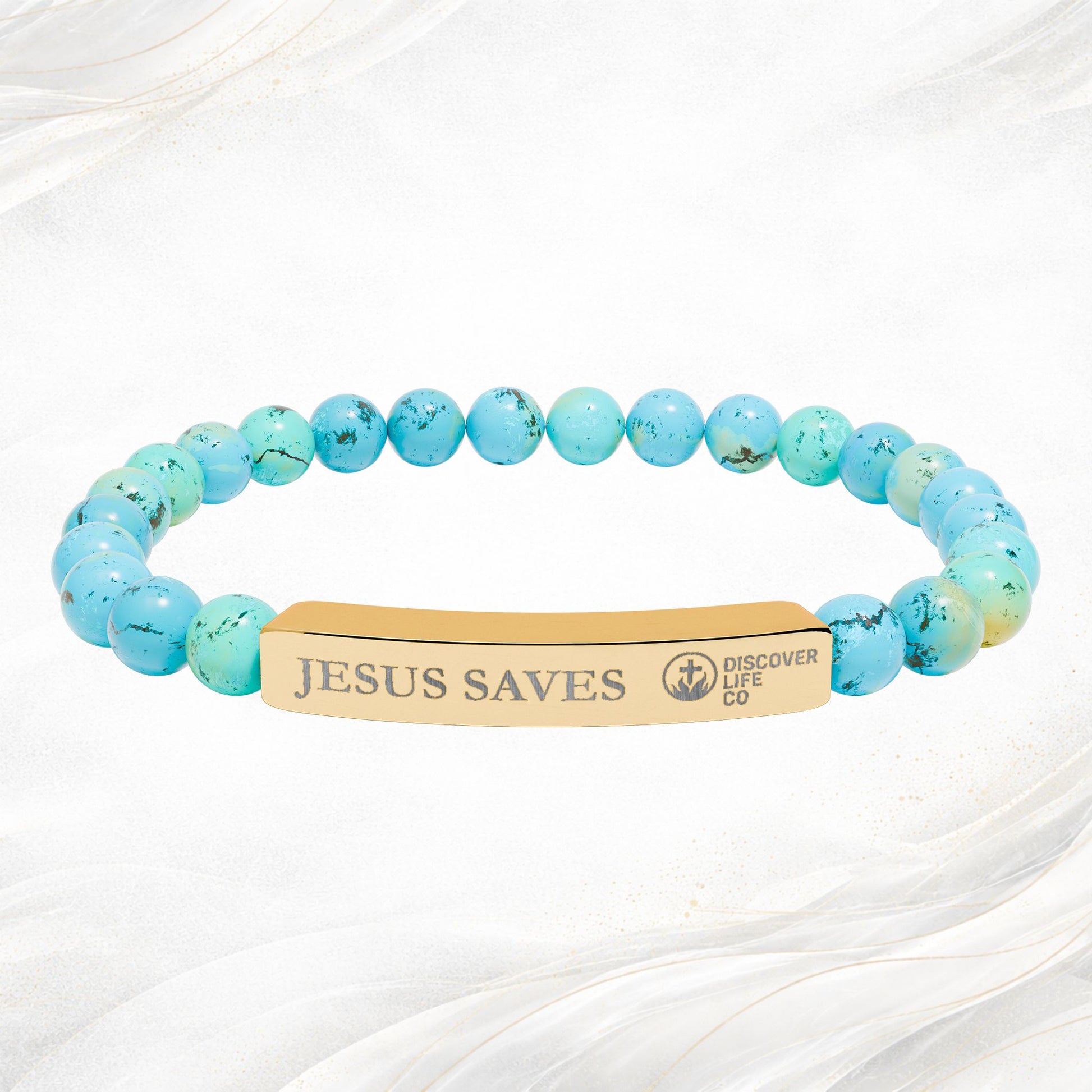 "Jesus Saves" Never Alone Bracelets