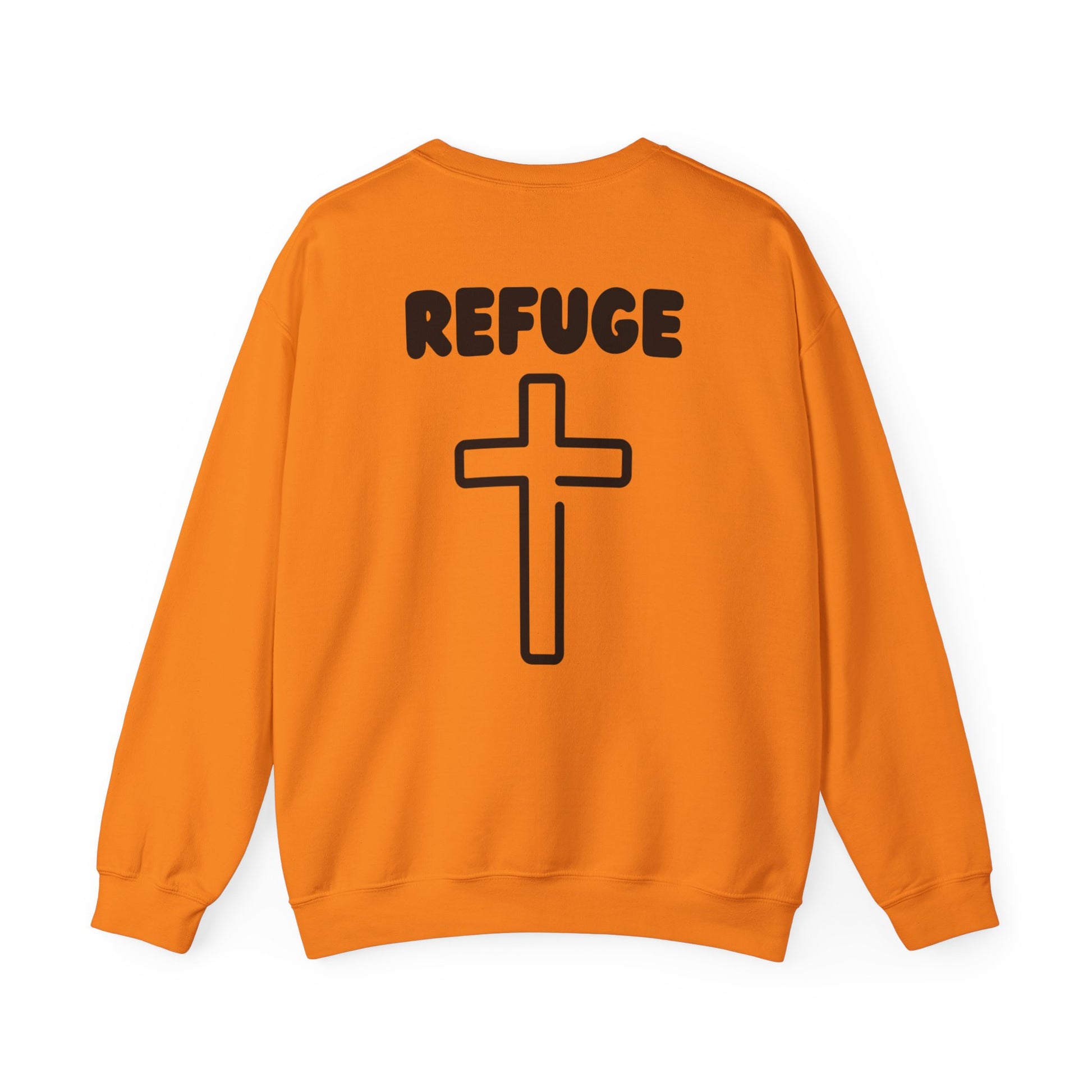 "Refuge, Cross" Men's Crewneck