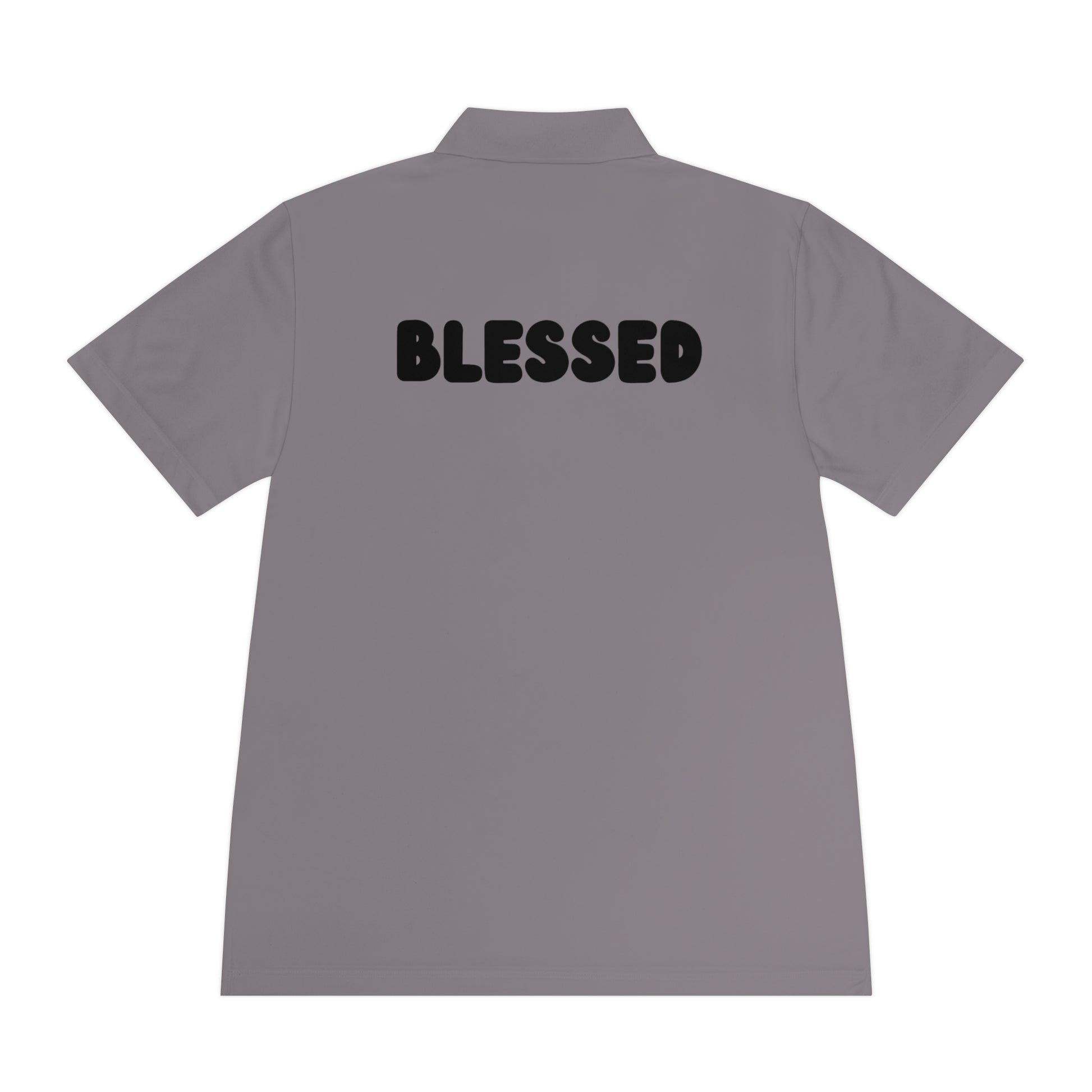 Blessed Men's Sport Polo Shirt - Comfortable Activewear, Casual Outings, Gym Attire, Gift for Him, Outdoor Activities