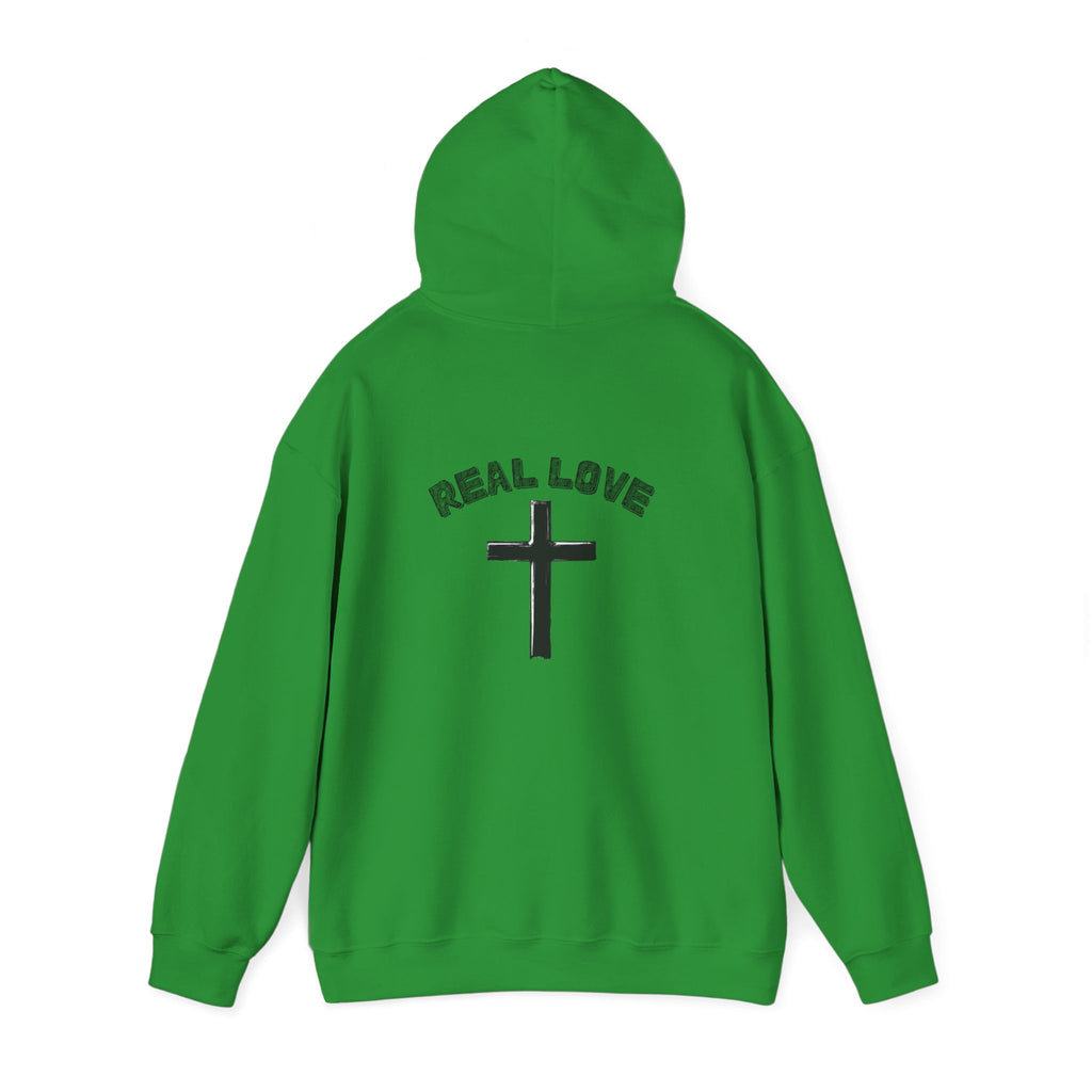 "Real love, Cross" Men's Sweatshirt