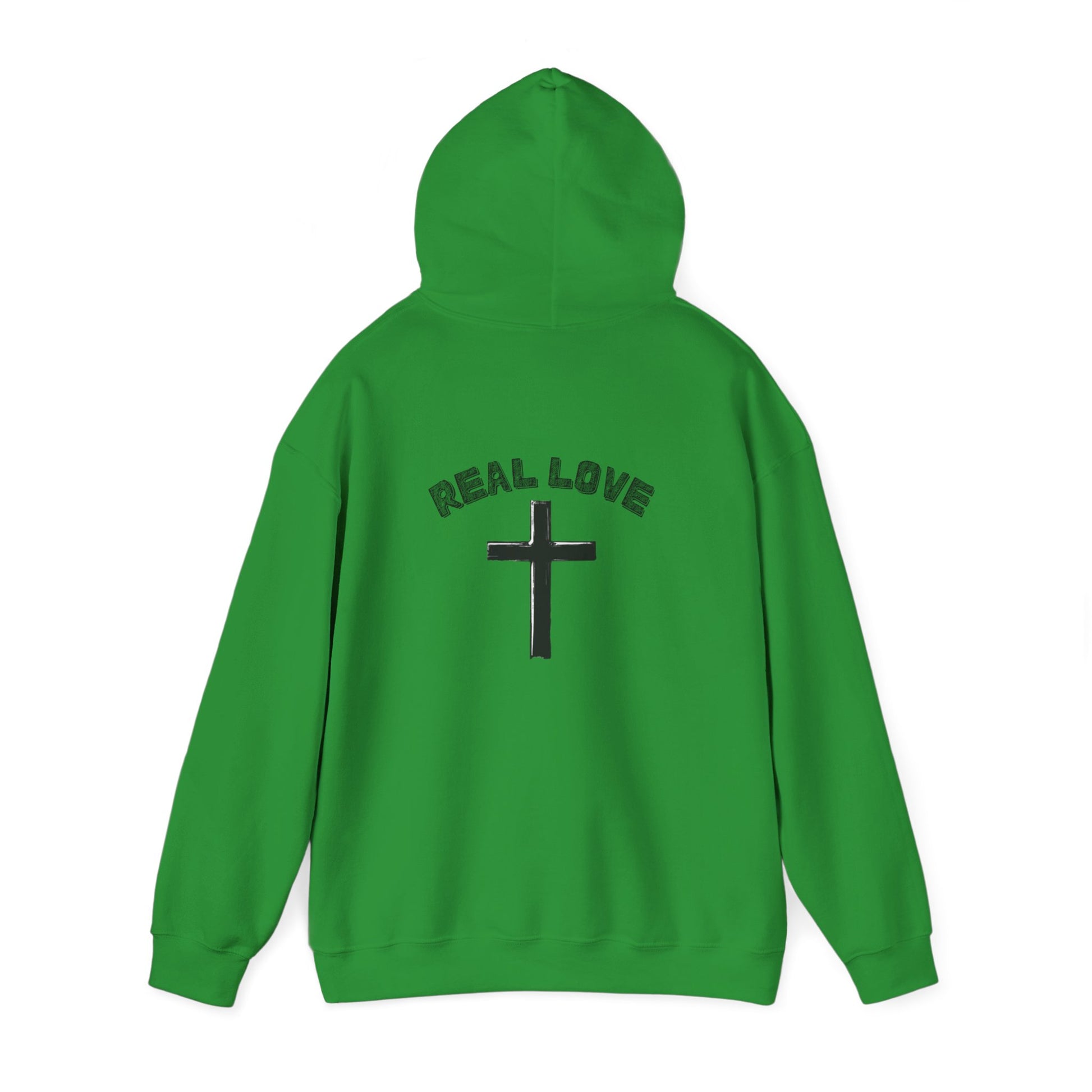 "Real love, Cross" Men's Sweatshirt