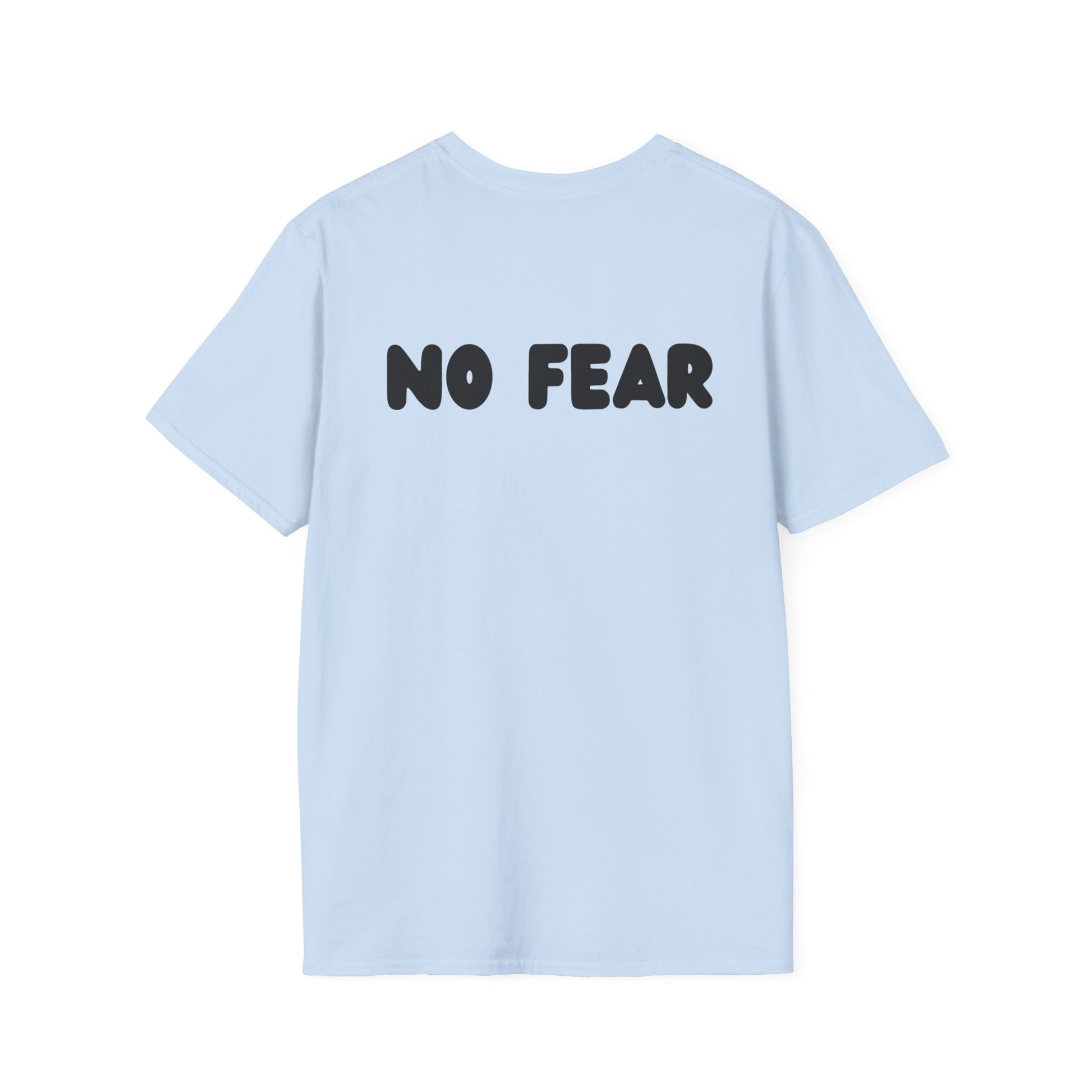Inspirational T-Shirt - Discover Life, No Fear, Motivational Apparel, Faith-Based Clothing, Unisex Tee, Gift for All Occasions