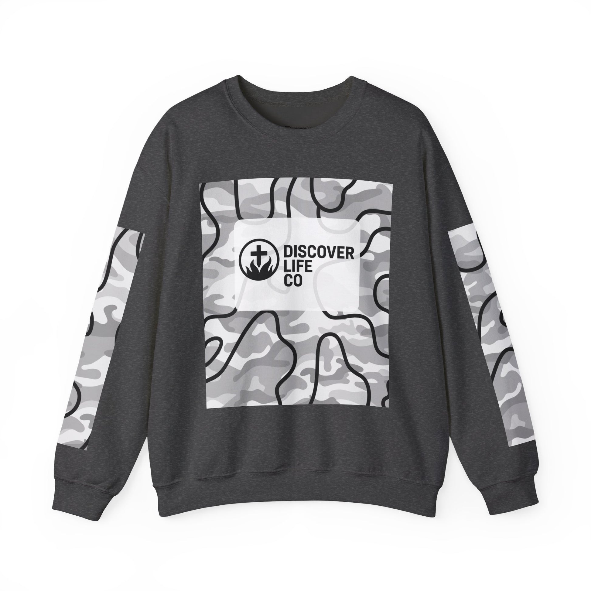 "Blessed" Men's Camo Crewneck