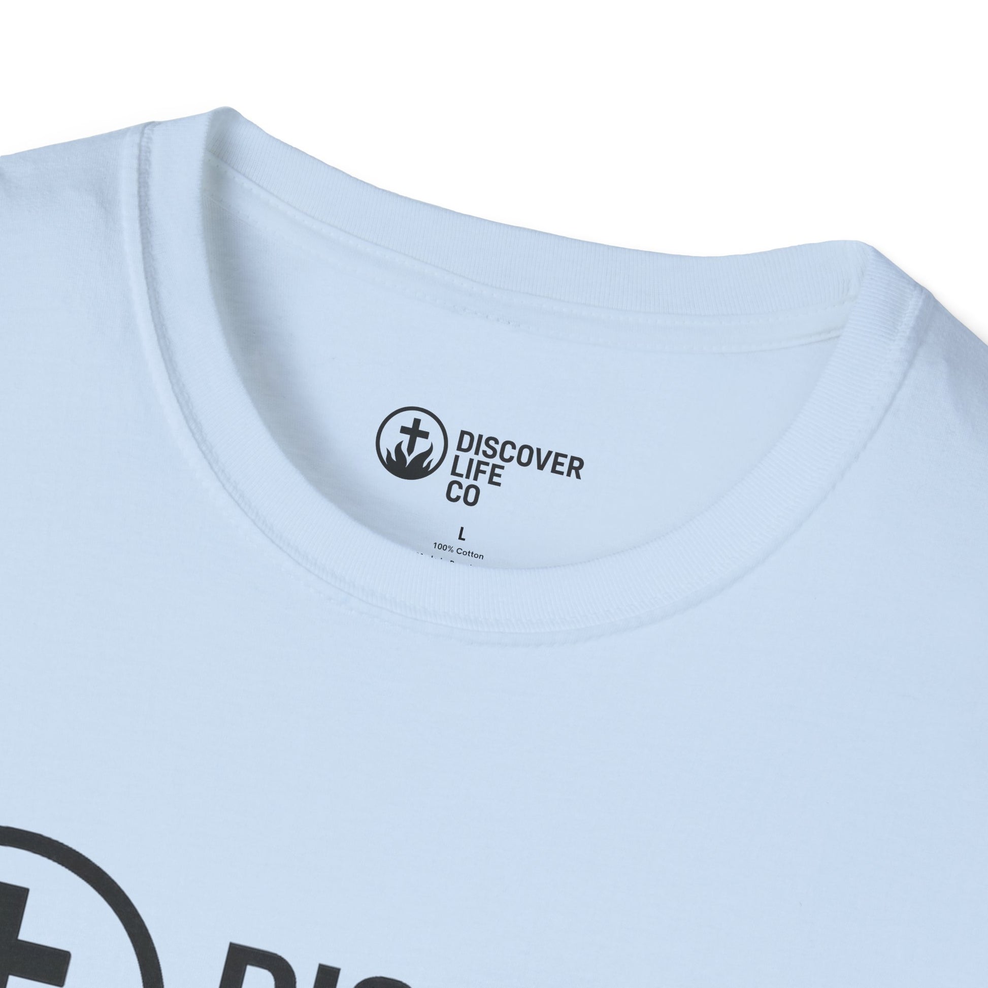 Discover Life T-Shirt - Faith, Refuge Design for Spiritual Journeys, Church Events, Gifts, Everyday Wear