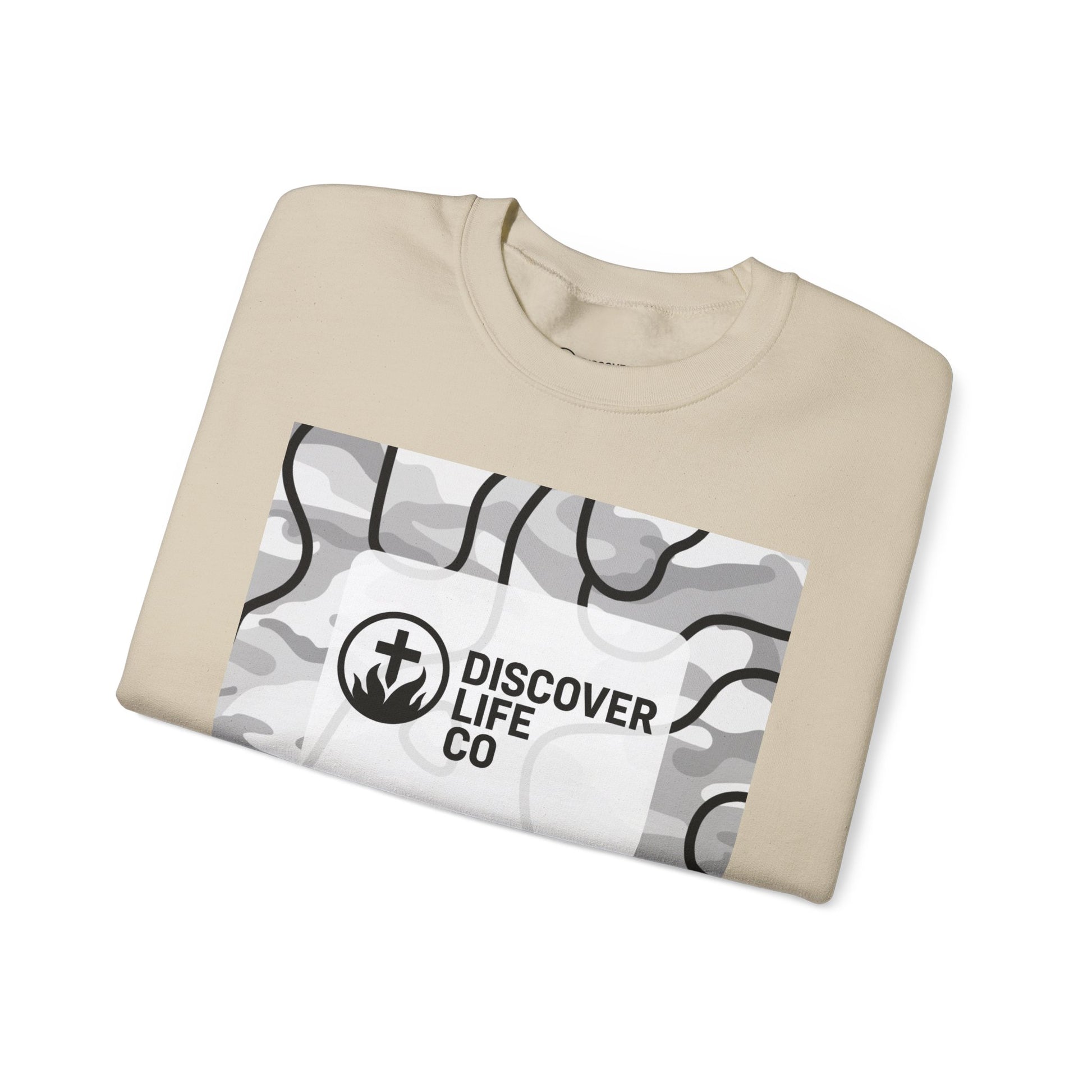 "Blessed" Men's Camo Crewneck