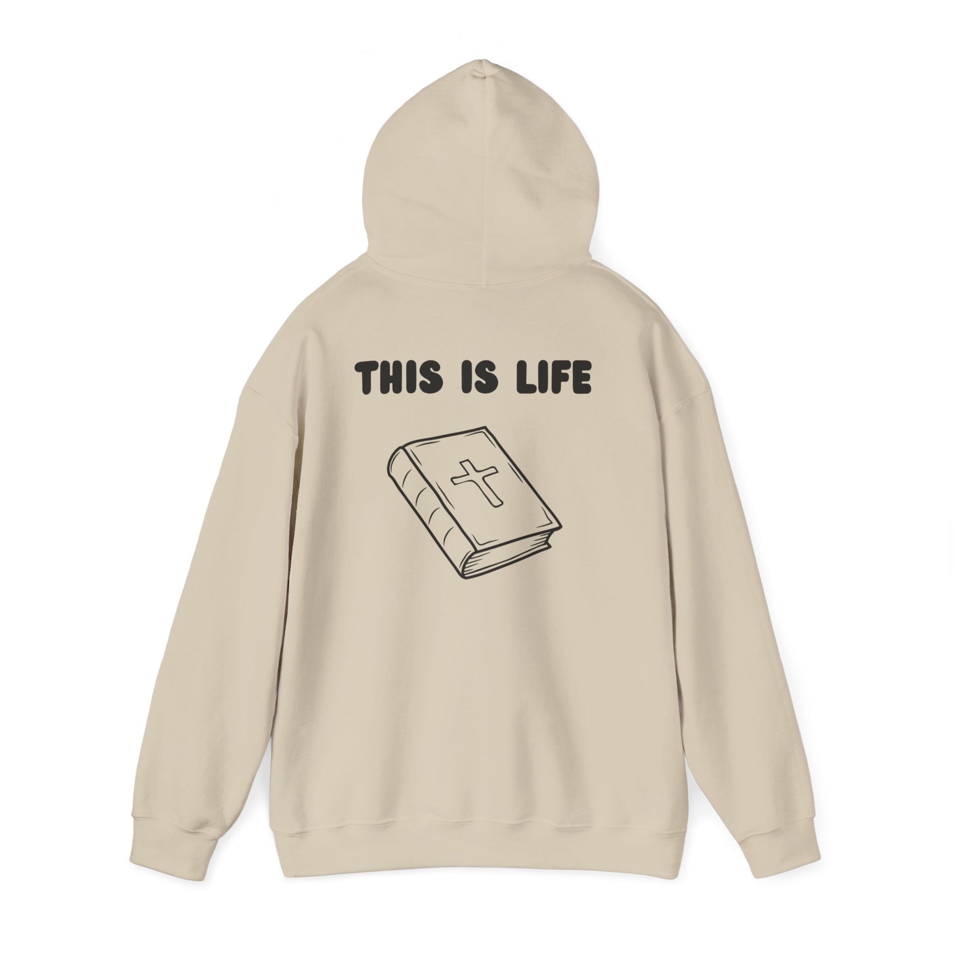"This is life, bible" Men's Sweatshirt
