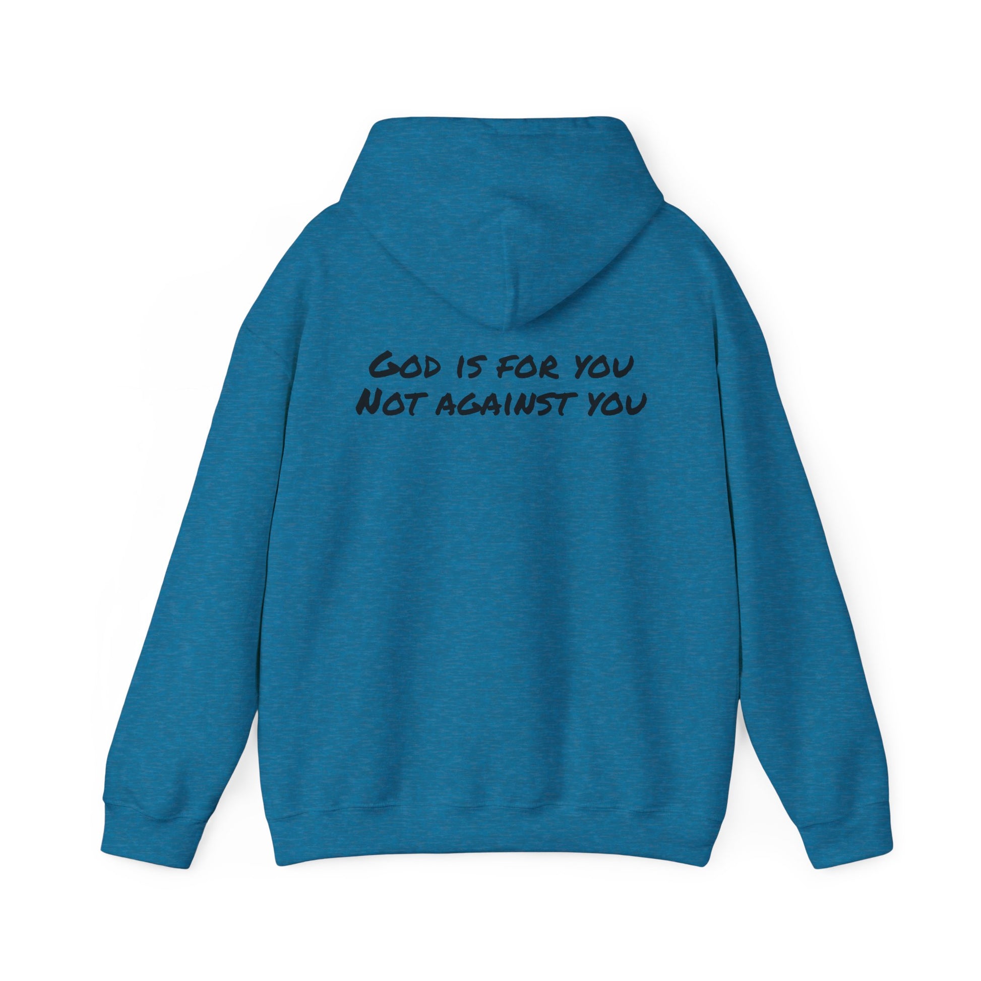 "God is for you, not against you" Faith-Inspired Unisex Hoodie - Discover Life Co. Apparel, Inspirational Sweatshirt, Christian Gift, Cozy Unisex Clothing, Versatile Layering
