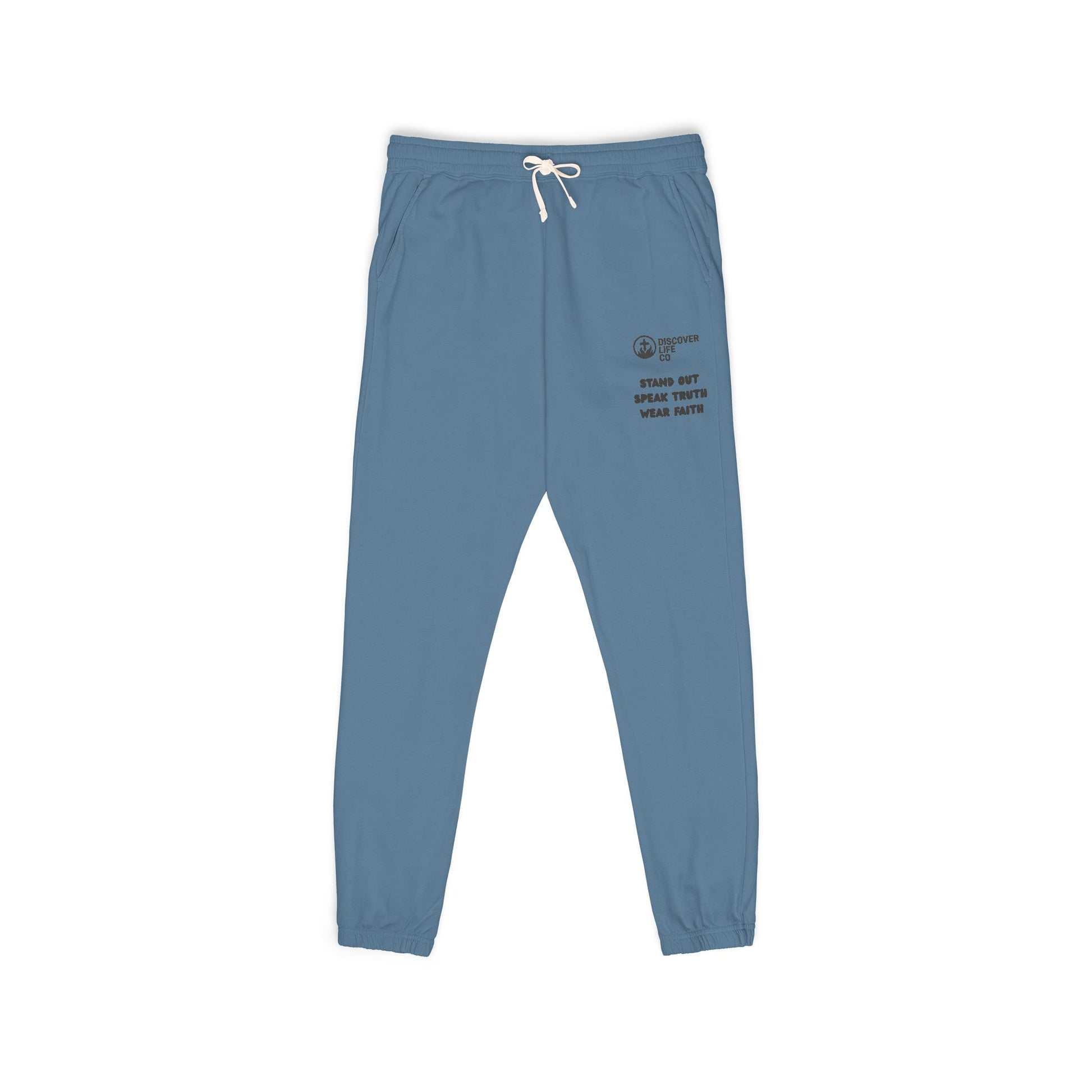 Cozy Garment-Dyed Fleece Sweatpants - Perfect for Relaxation, Loungewear, Gifting, or Outdoor Adventures - Stylish Comfort!