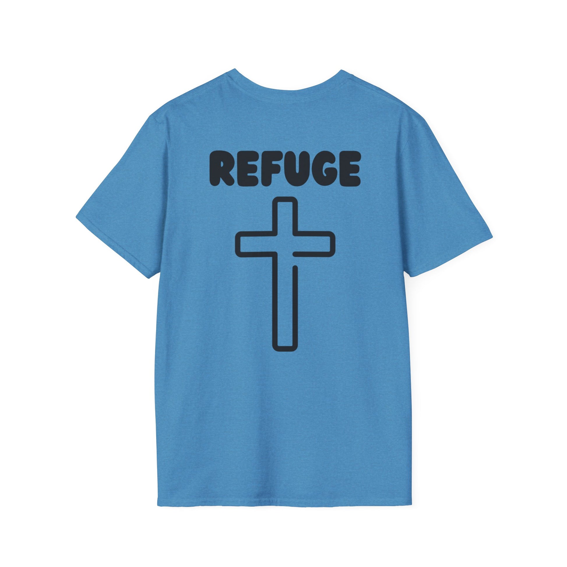 "Refuge, Cross" Men's T-Shirt