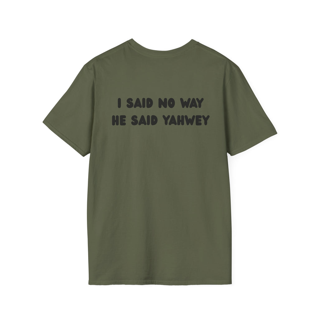 Softstyle T-Shirt, Inspirational Graphic Tee, Christian Apparel, Casual Everyday Wear, Unique Gift for Him/Her, Faith-Based Clothing