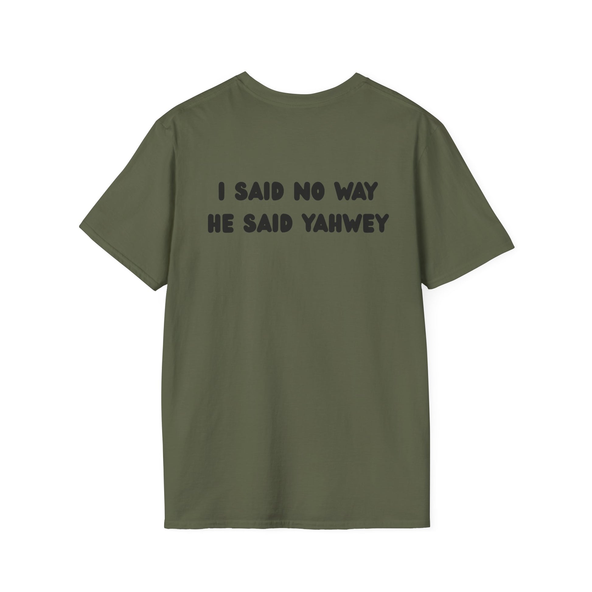 Softstyle T-Shirt, Inspirational Graphic Tee, Christian Apparel, Casual Everyday Wear, Unique Gift for Him/Her, Faith-Based Clothing