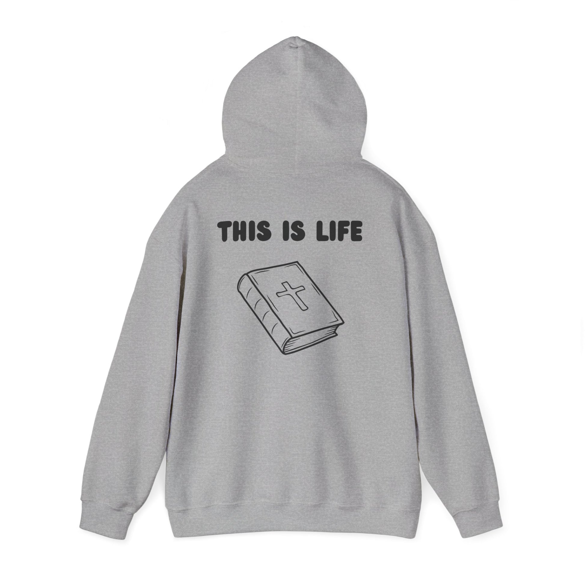"This is life, bible" Men's Sweatshirt