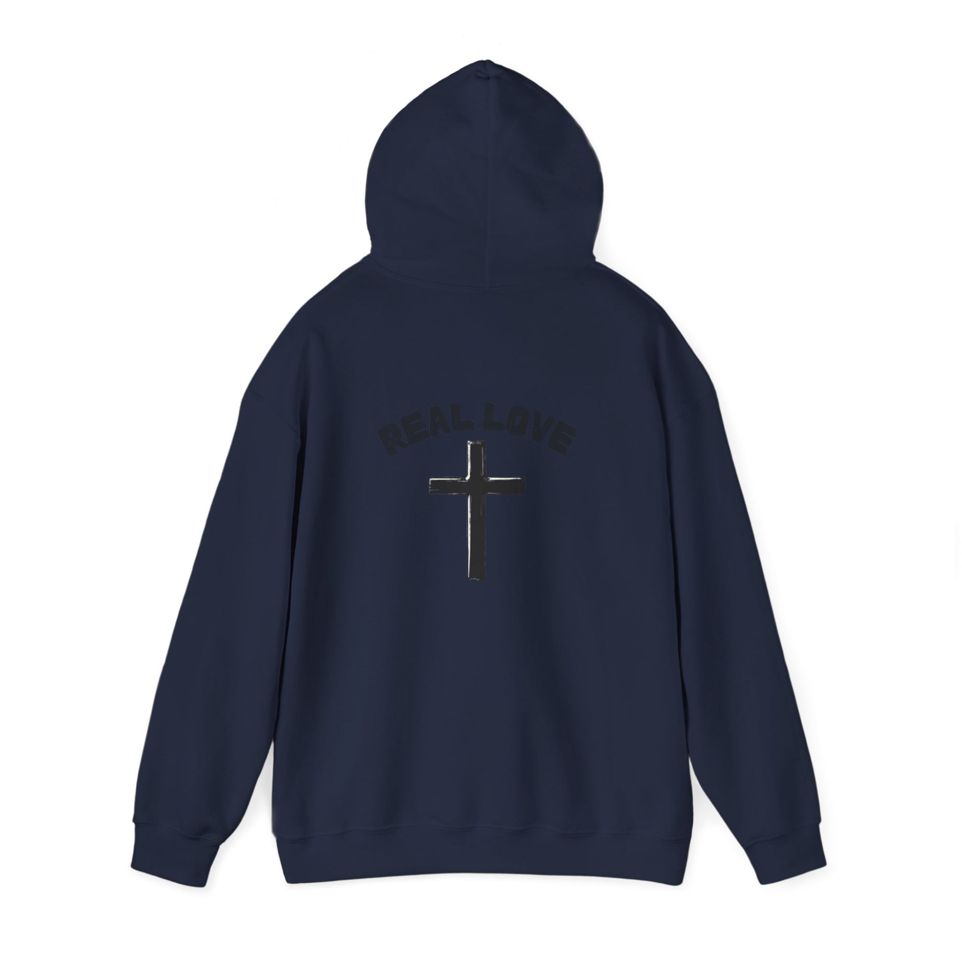 "Real love, Cross" Men's Sweatshirt