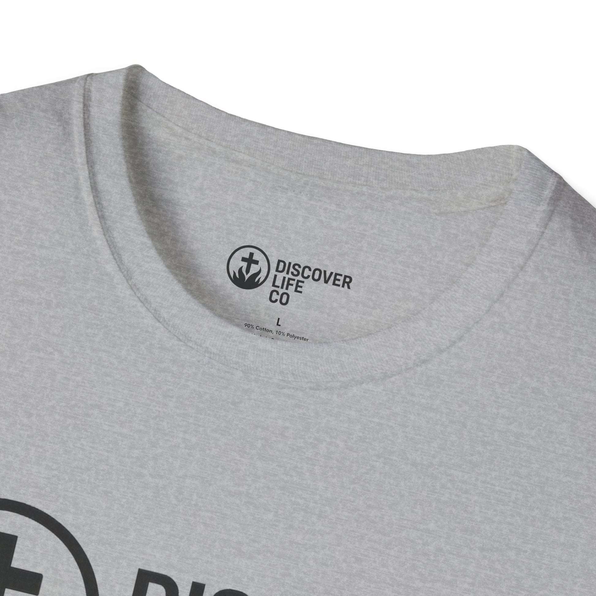 Discover Life T-Shirt - Faith, Refuge Design for Spiritual Journeys, Church Events, Gifts, Everyday Wear