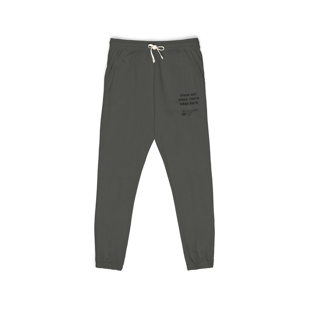 "Stand out, speak truth, wear faith" Men's Sweatpants