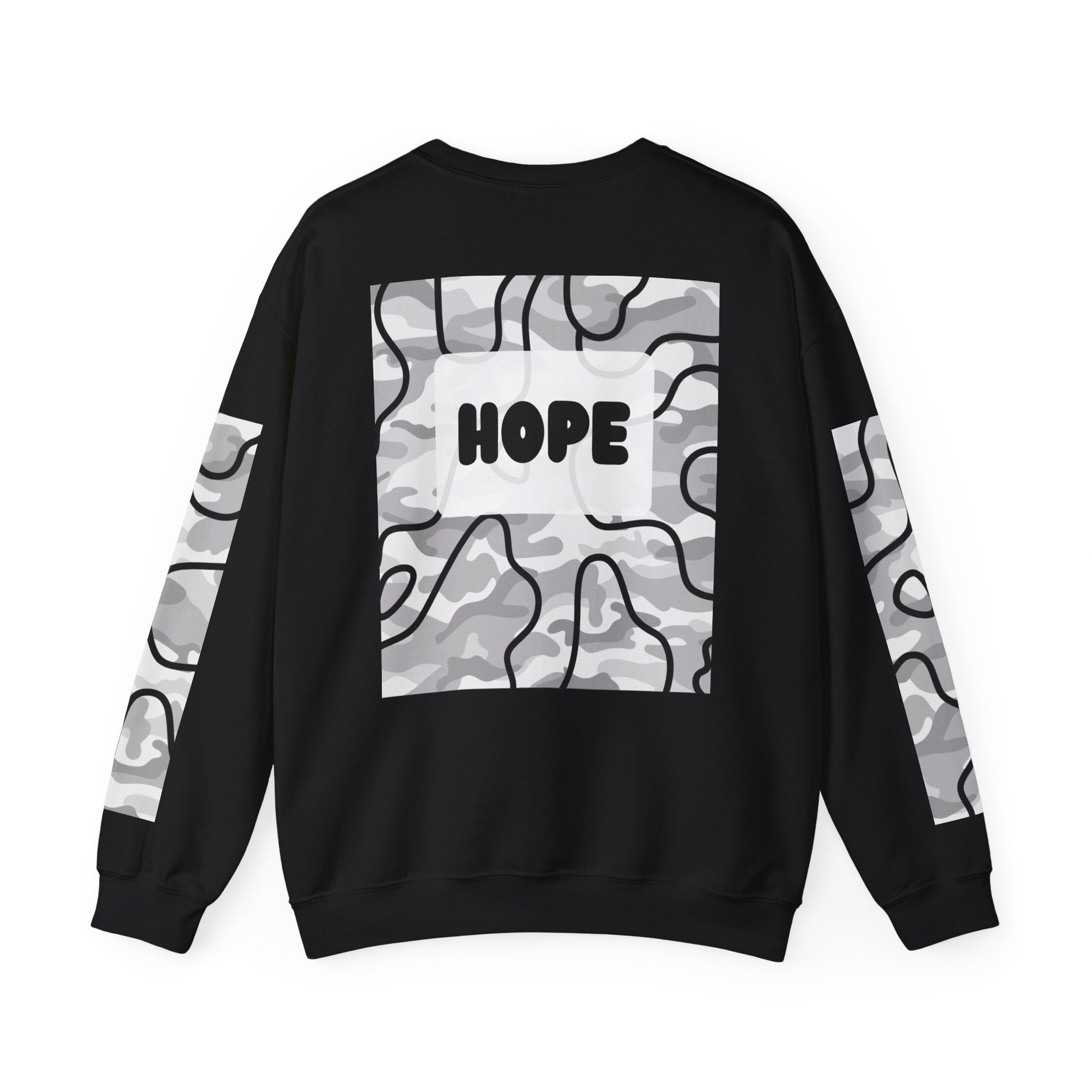 "Hope" Men's Camo Crewneck