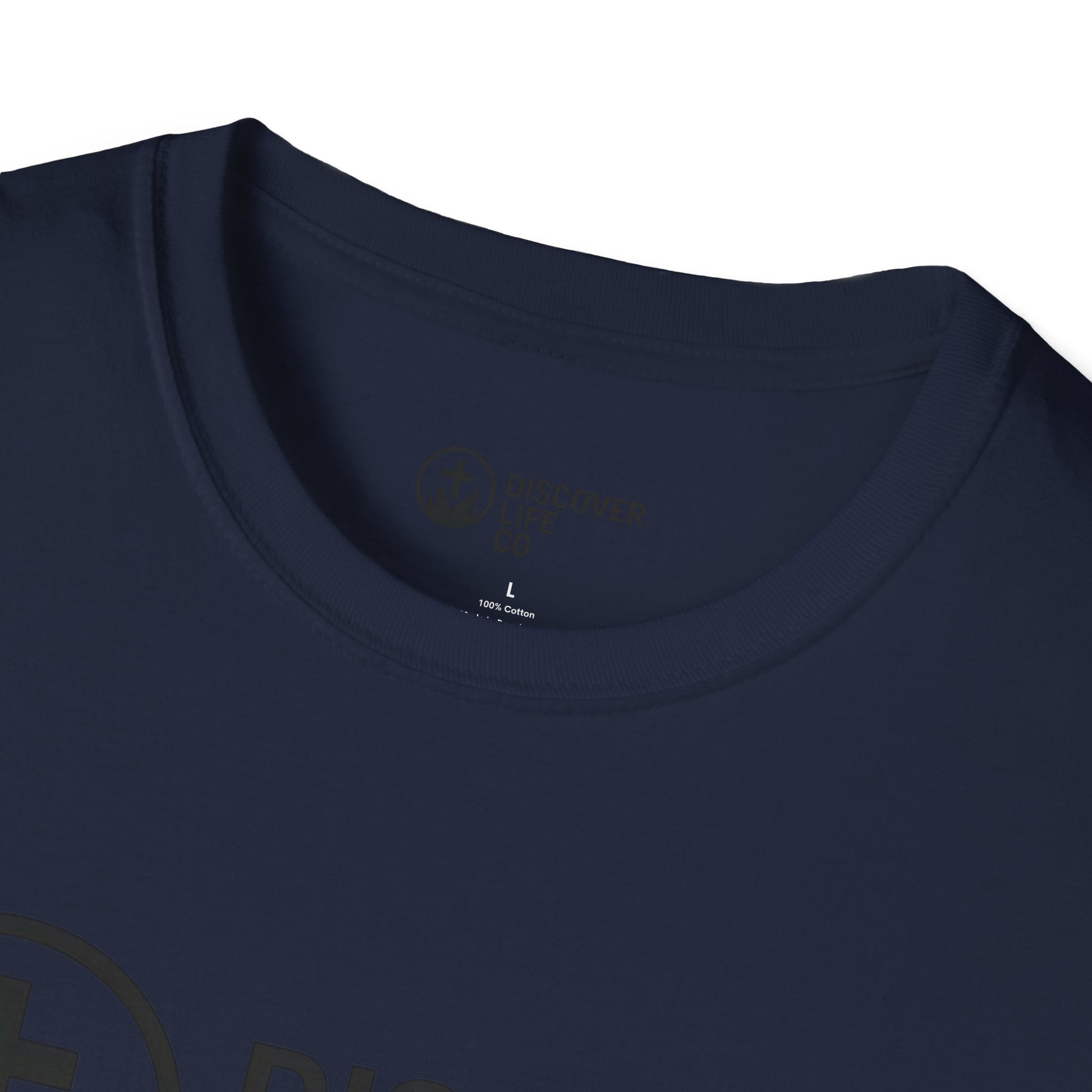 Faith-Inspired Unisex Softstyle T-Shirt - Blessed Graphic Tee, Comfortable Casual Wear for Everyday.
