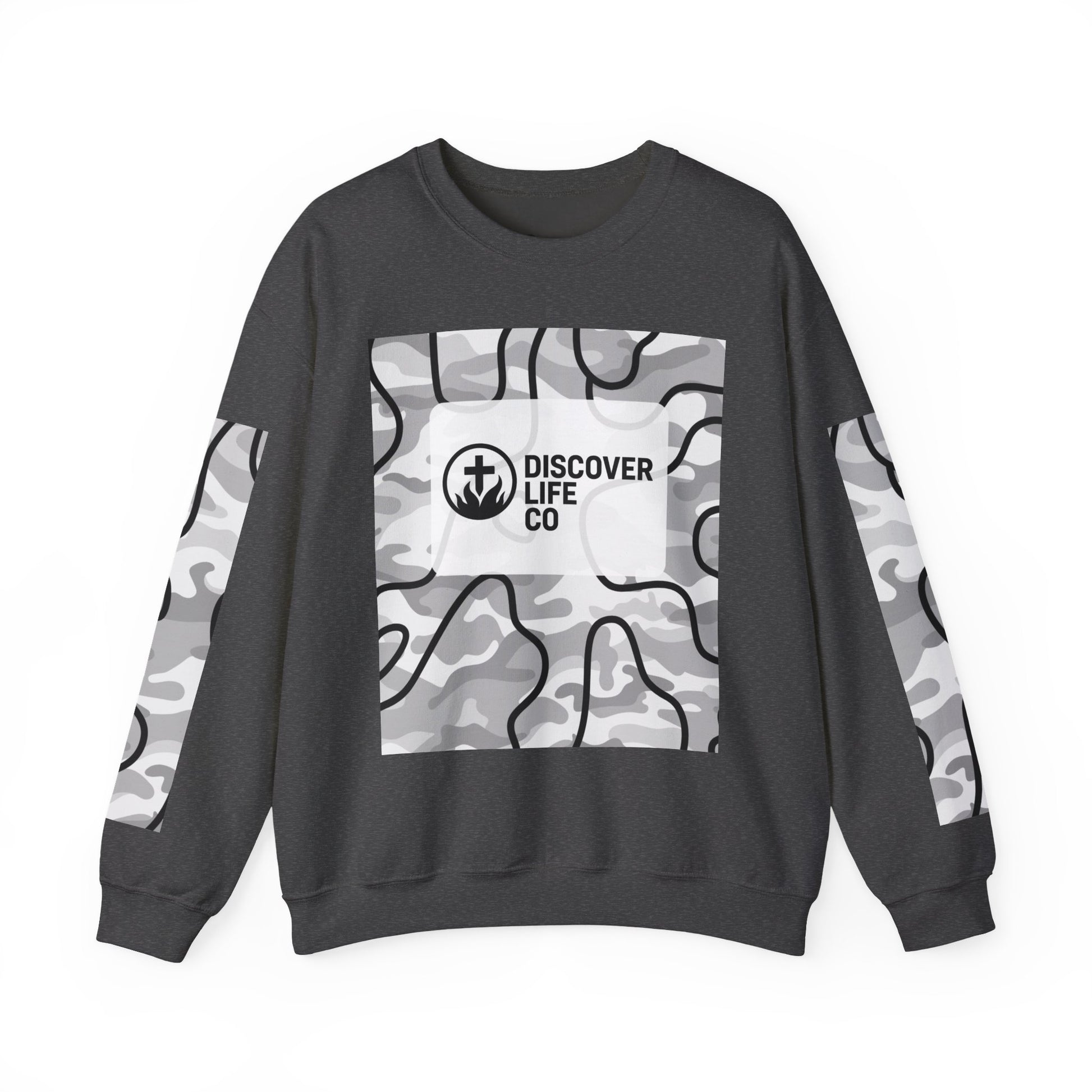 "Hope" Men's Camo Crewneck