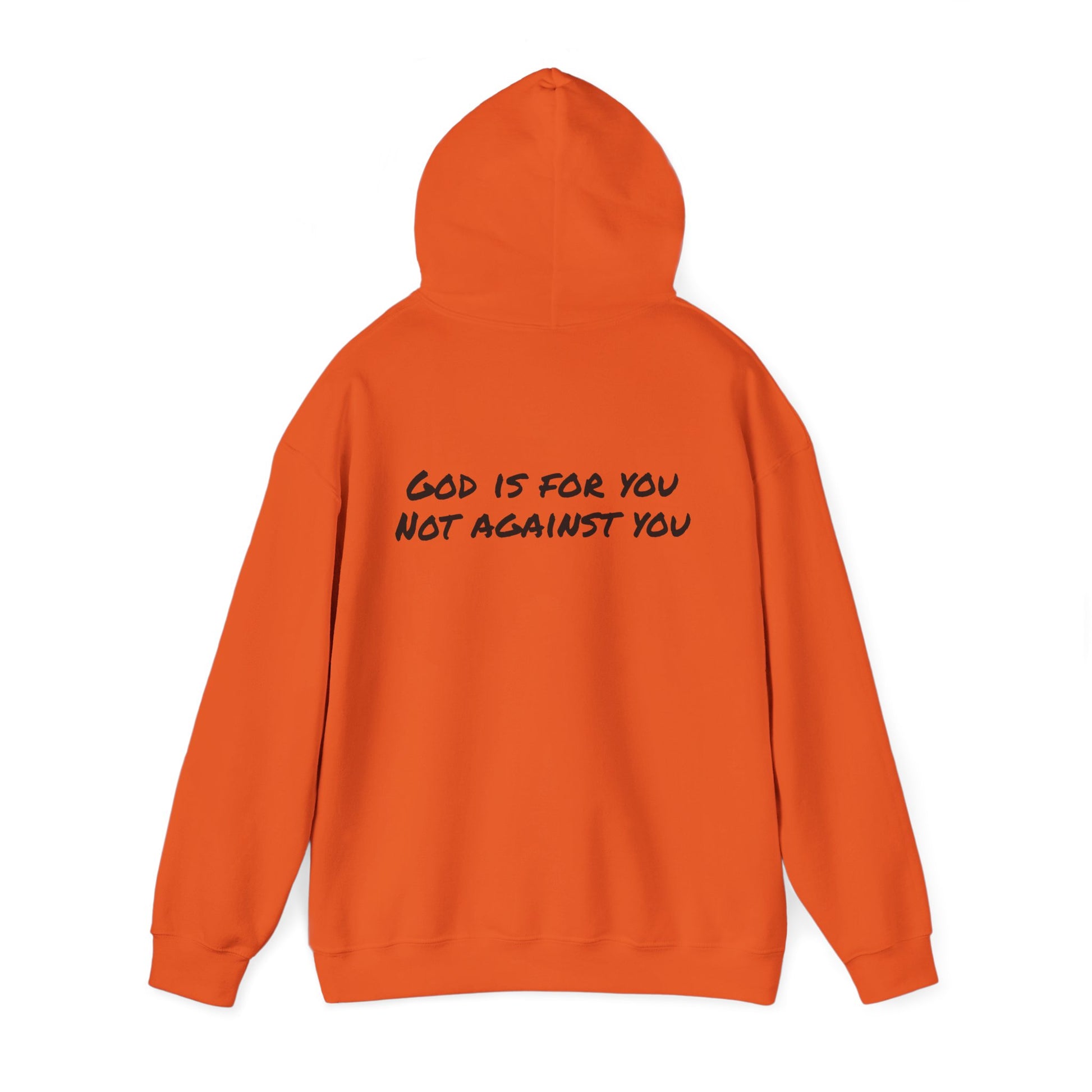 "God is for you, not against you" Faith-Inspired Unisex Hoodie - Discover Life Co. Apparel, Inspirational Sweatshirt, Christian Gift, Cozy Unisex Clothing, Versatile Layering