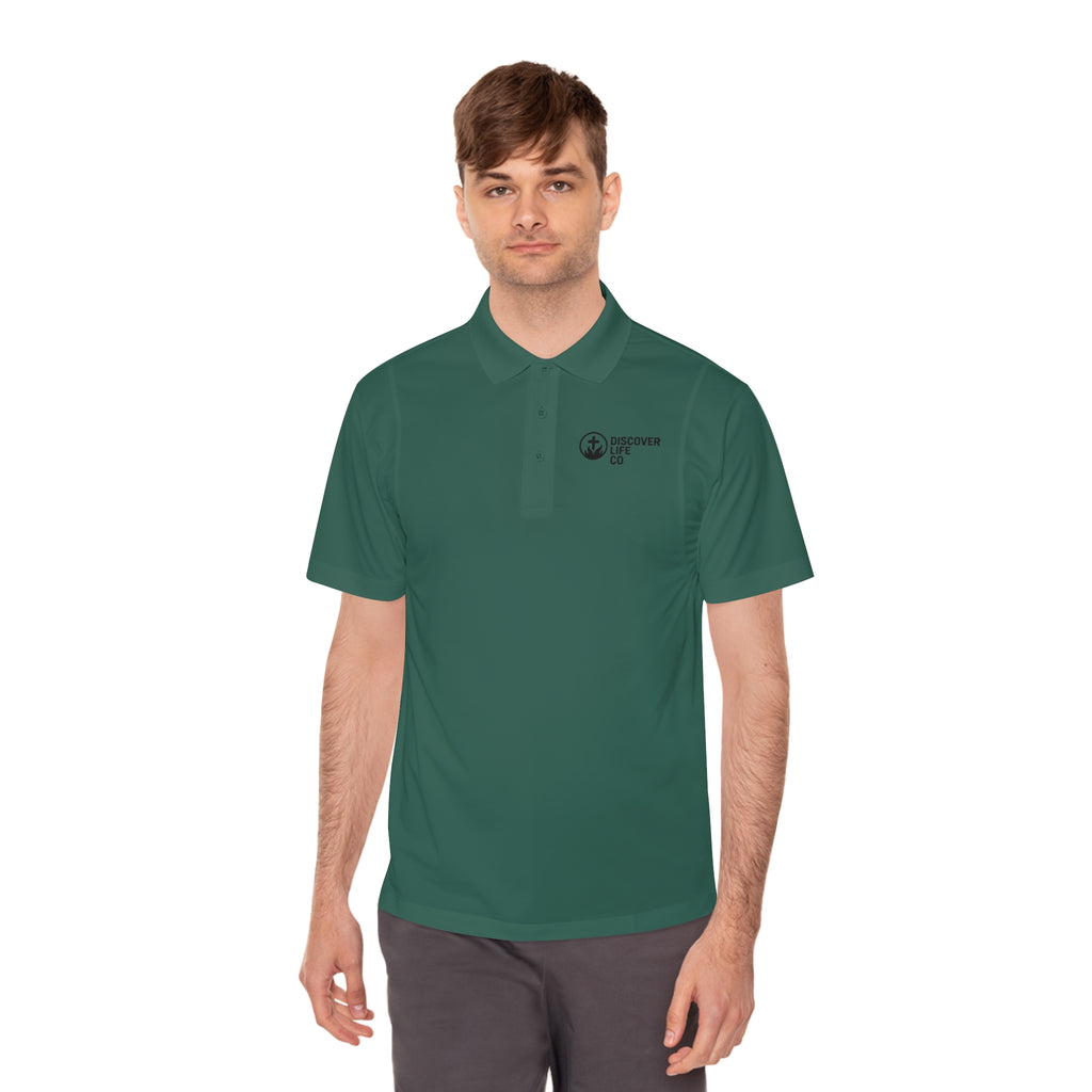 Blessed Men's Sport Polo Shirt - Comfortable Activewear, Casual Outings, Gym Attire, Gift for Him, Outdoor Activities