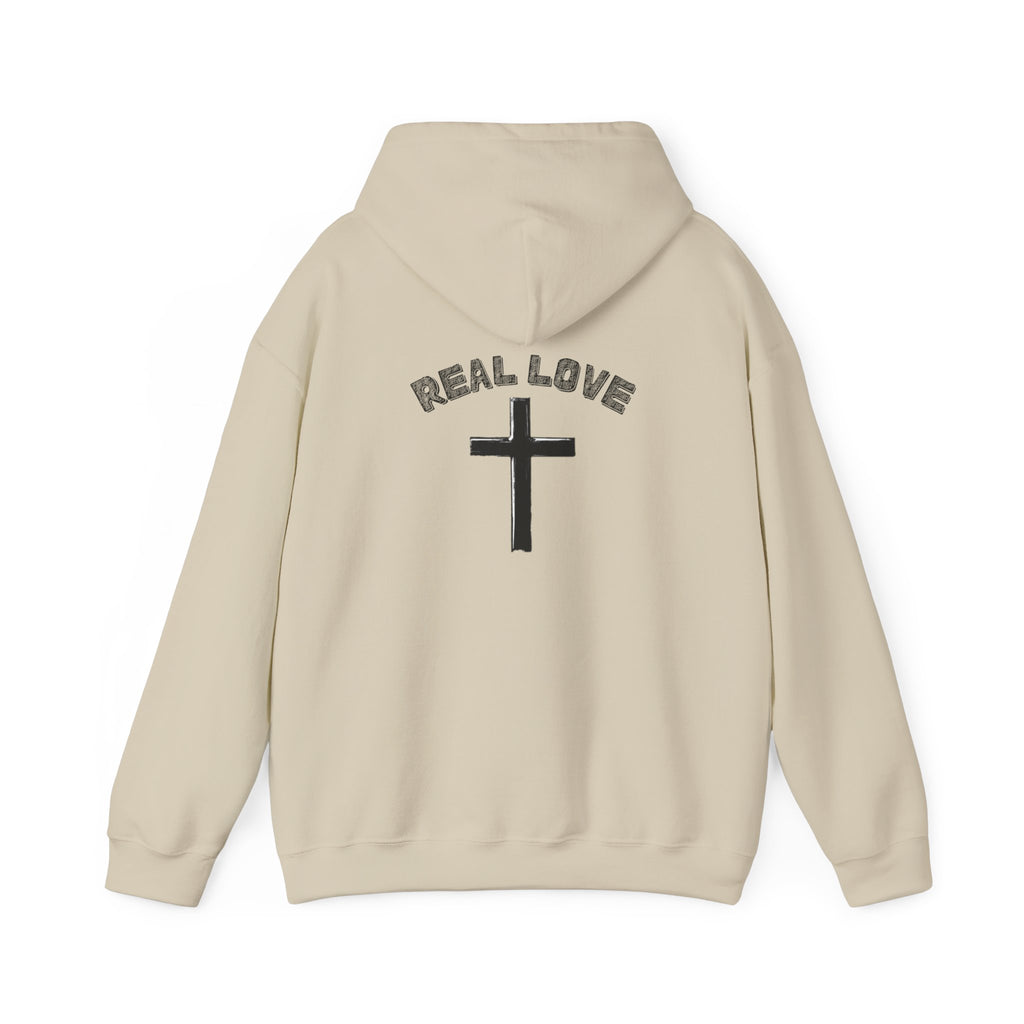 "Real love, Cross" Men's Sweatshirt