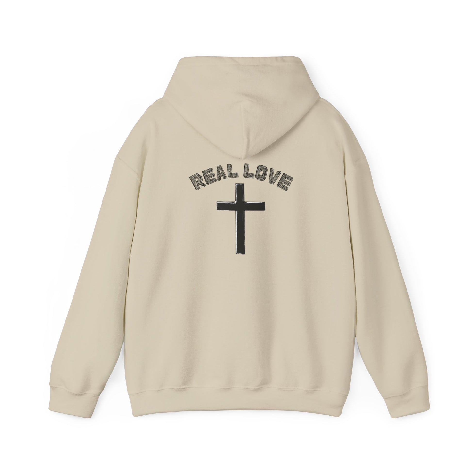 "Real love, Cross" Men's Sweatshirt