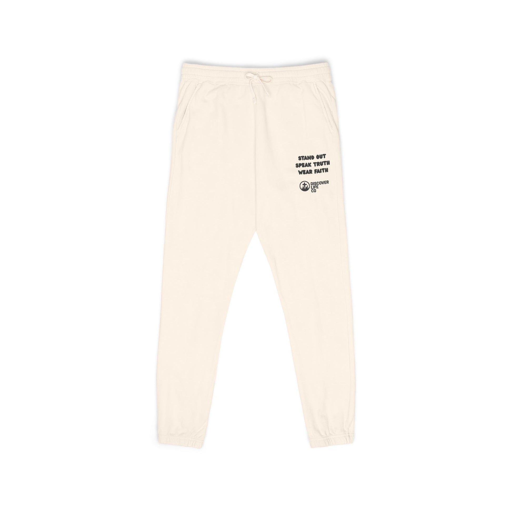 "Stand out, speak truth, wear faith" Men's Sweatpants