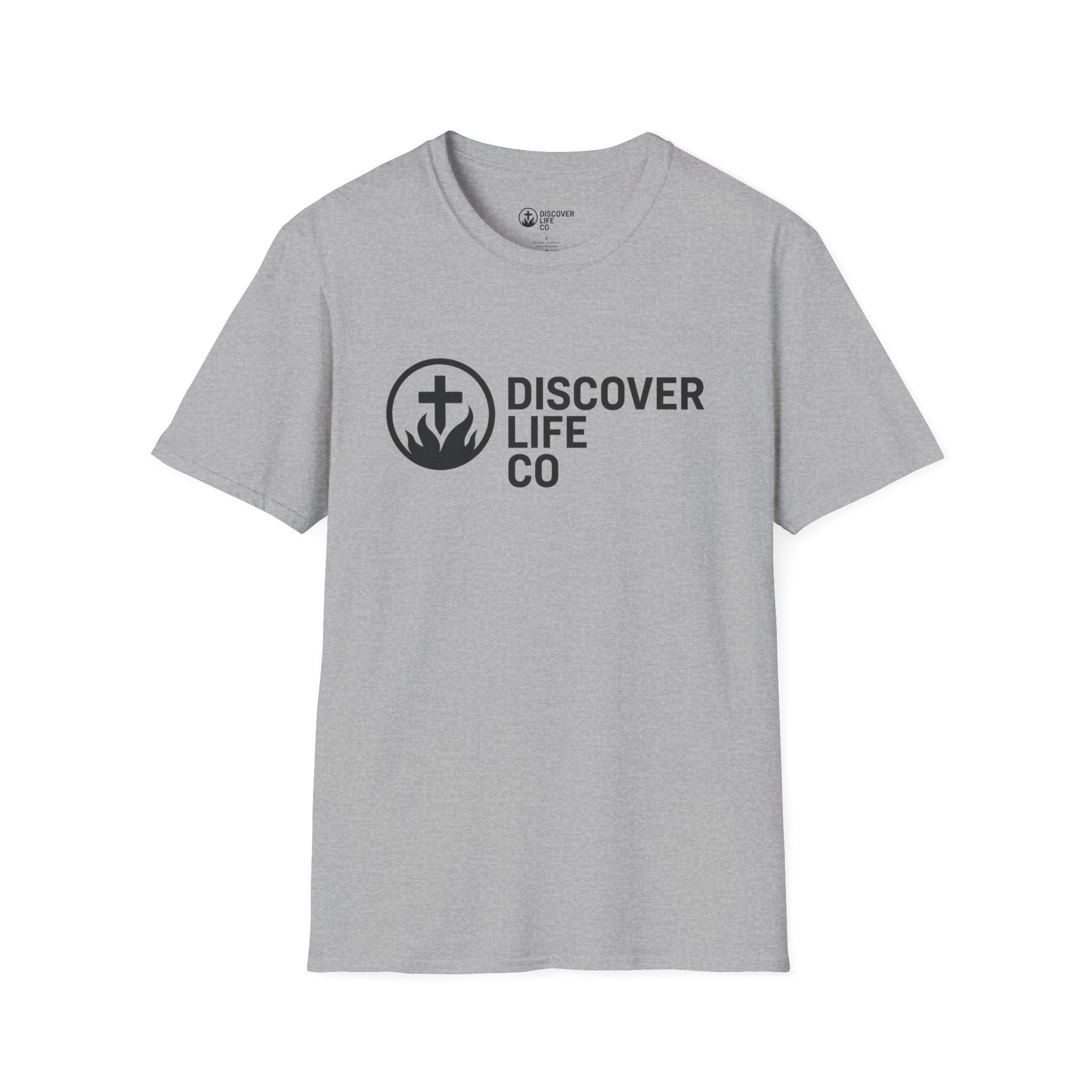 Discover Life T-Shirt - Faith, Refuge Design for Spiritual Journeys, Church Events, Gifts, Everyday Wear