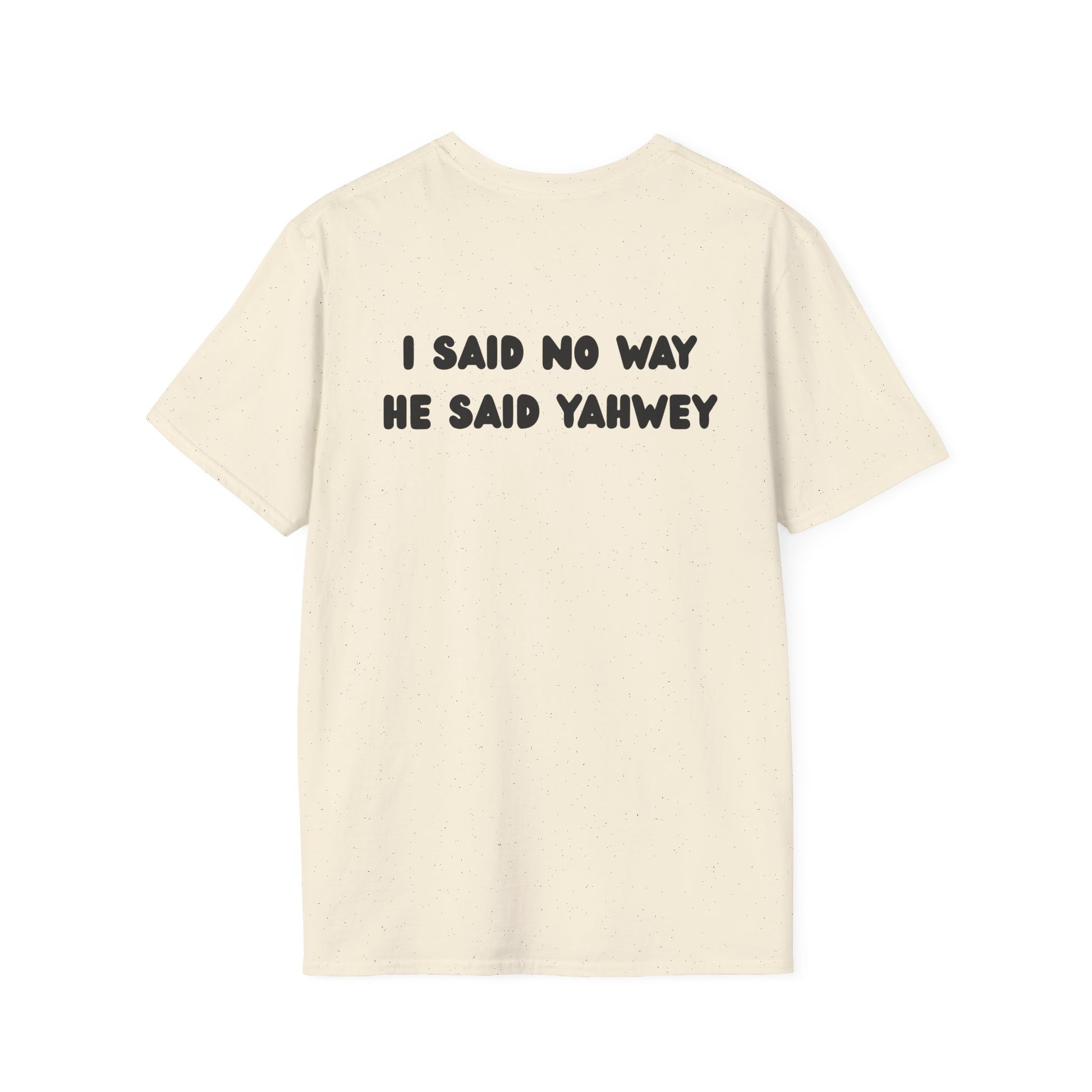 Softstyle T-Shirt, Inspirational Graphic Tee, Christian Apparel, Casual Everyday Wear, Unique Gift for Him/Her, Faith-Based Clothing