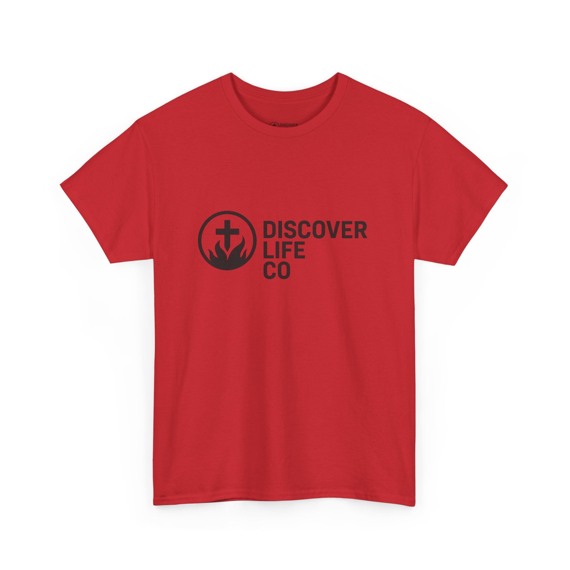 "A yes from God blesses you" Discover Life Unisex Heavy Cotton Tee - Inspirational Christian Shirt, Faith-Based Gift, Everyday Wear, Spiritual Apparel