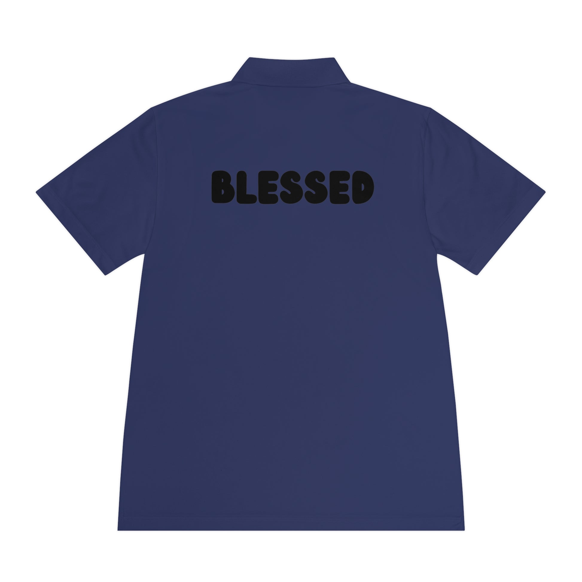 Blessed Men's Sport Polo Shirt - Comfortable Activewear, Casual Outings, Gym Attire, Gift for Him, Outdoor Activities