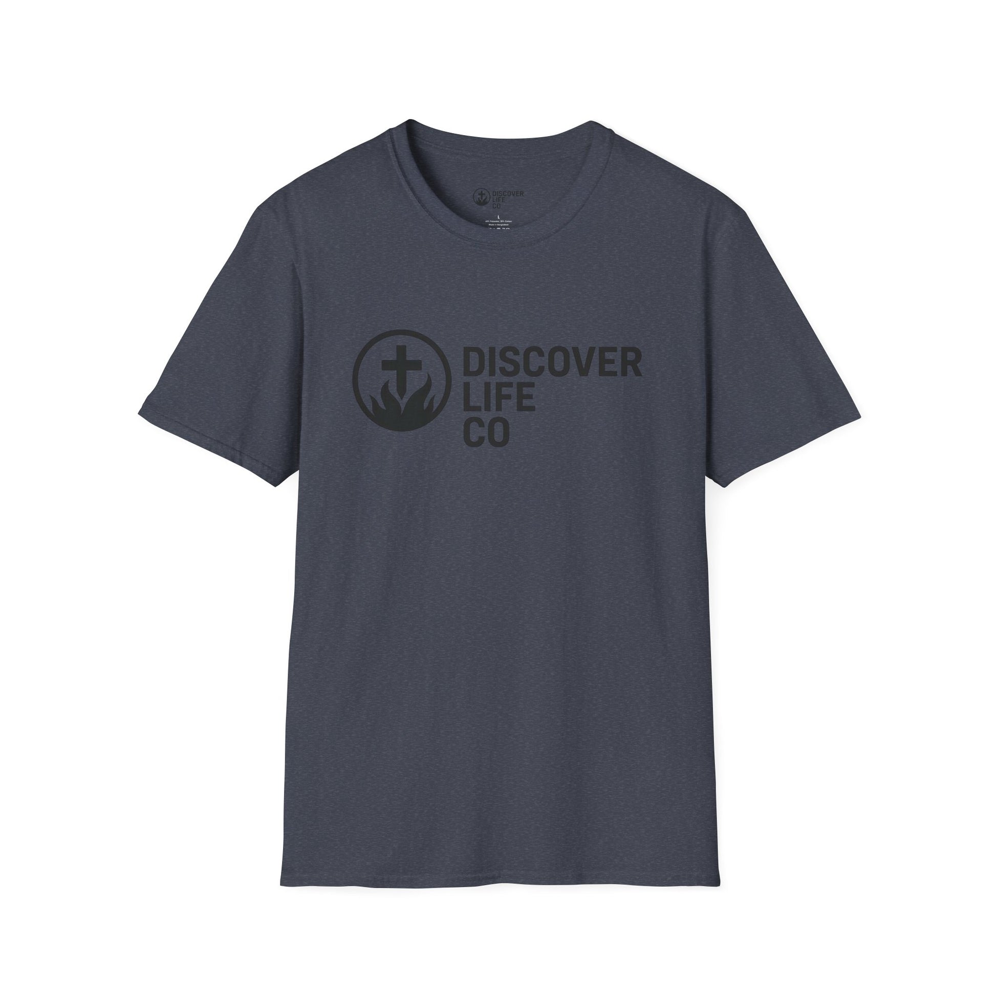 Faith-Inspired T-Shirt - Discover Life Co, Inspirational Apparel, Christian Clothing, Spreading Hope, Everyday Wear