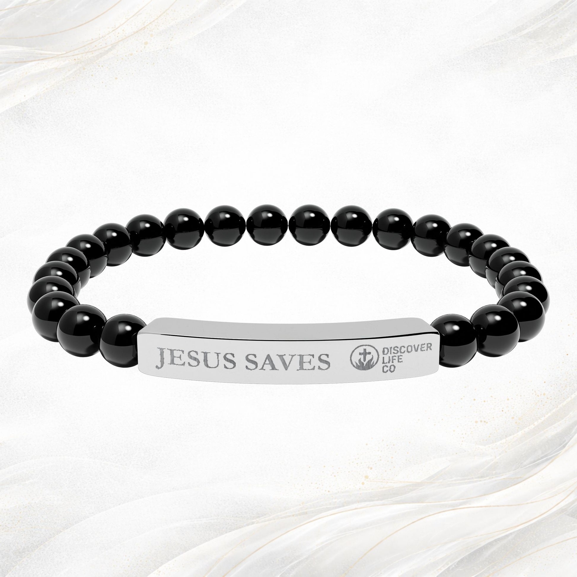 "Jesus Saves" Never Alone Bracelets