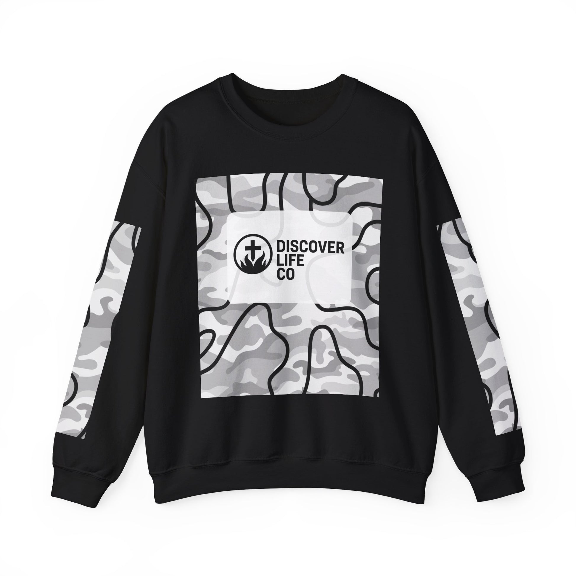 "Hope" Men's Camo Crewneck