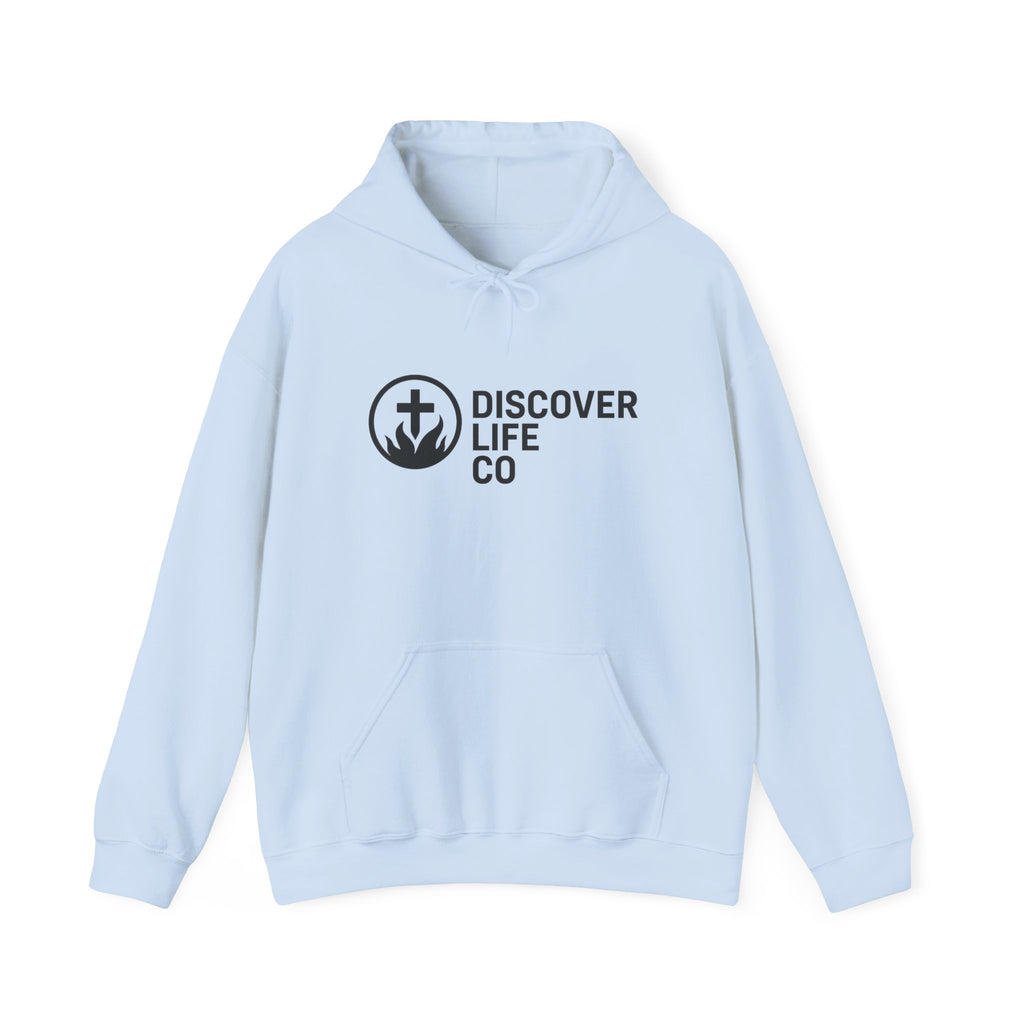 "God is for you, not against you" Faith-Inspired Unisex Hoodie - Discover Life Co. Apparel, Inspirational Sweatshirt, Christian Gift, Cozy Unisex Clothing, Versatile Layering