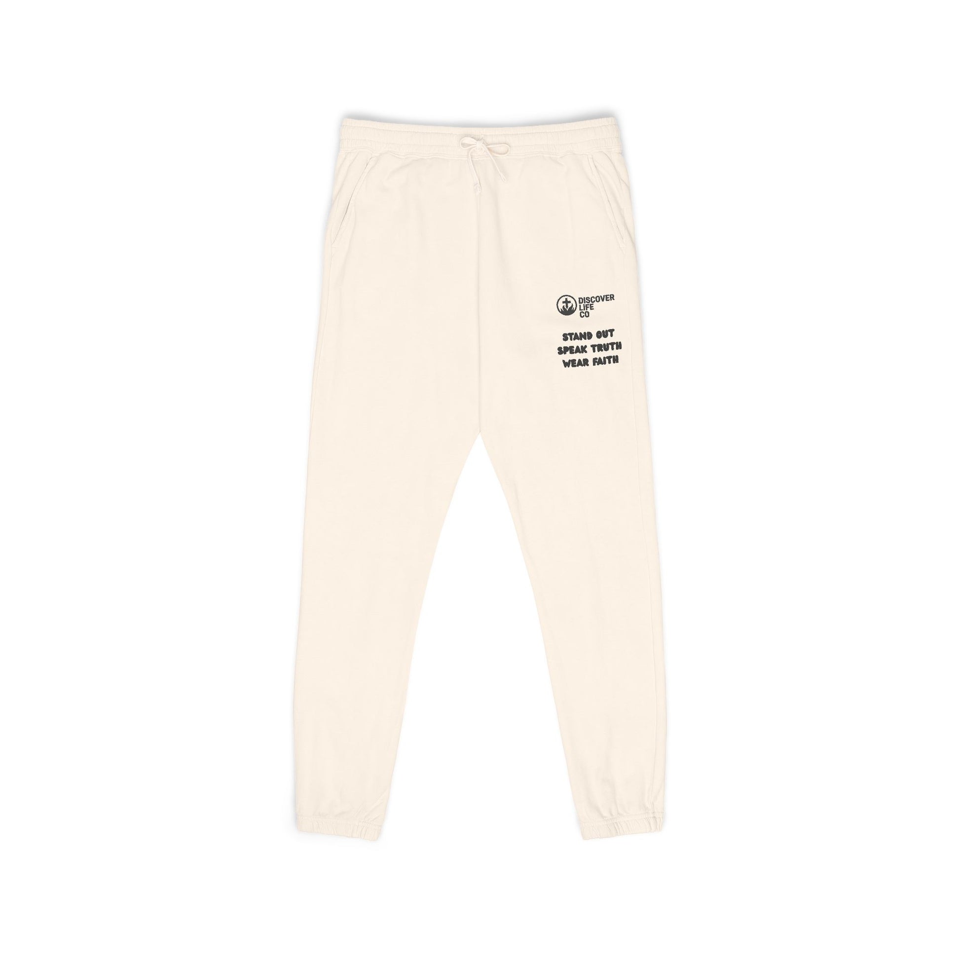 Cozy Garment-Dyed Fleece Sweatpants - Perfect for Relaxation, Loungewear, Gifting, or Outdoor Adventures - Stylish Comfort!