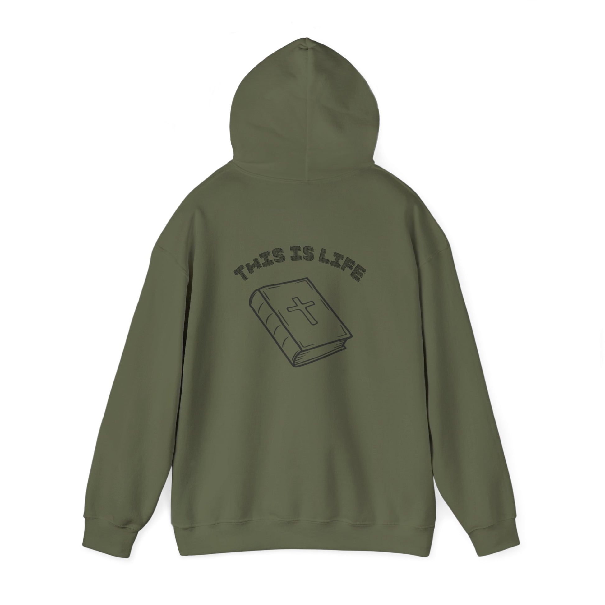 "This is life, Bible" Men's Sweatshirt