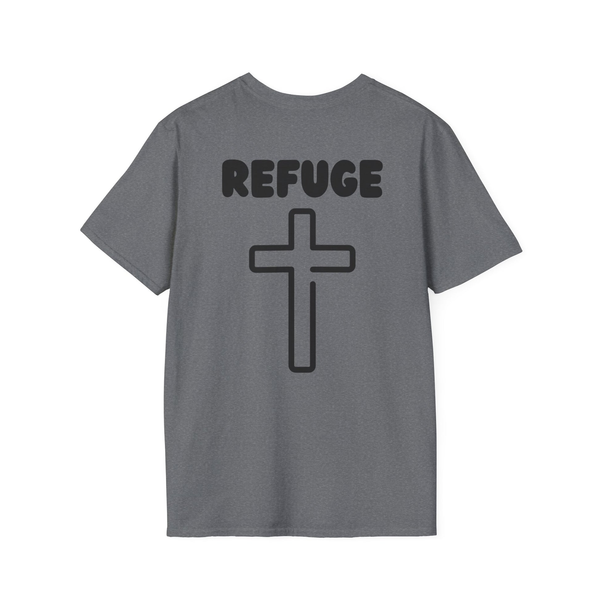 "Refuge, Cross" Men's T-Shirt