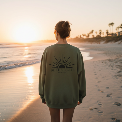 "Be The Light" Women's Crewneck