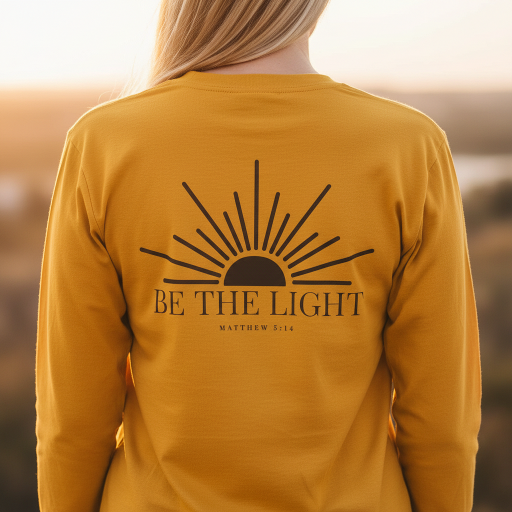 "Be The Light" Women's Long Sleeve