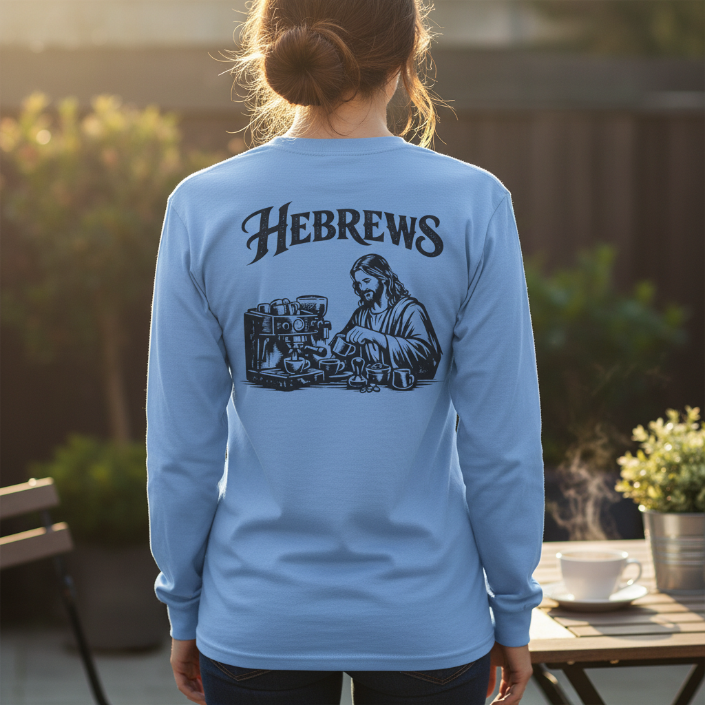 "Hebrews Espresso" Women's Long Sleeve