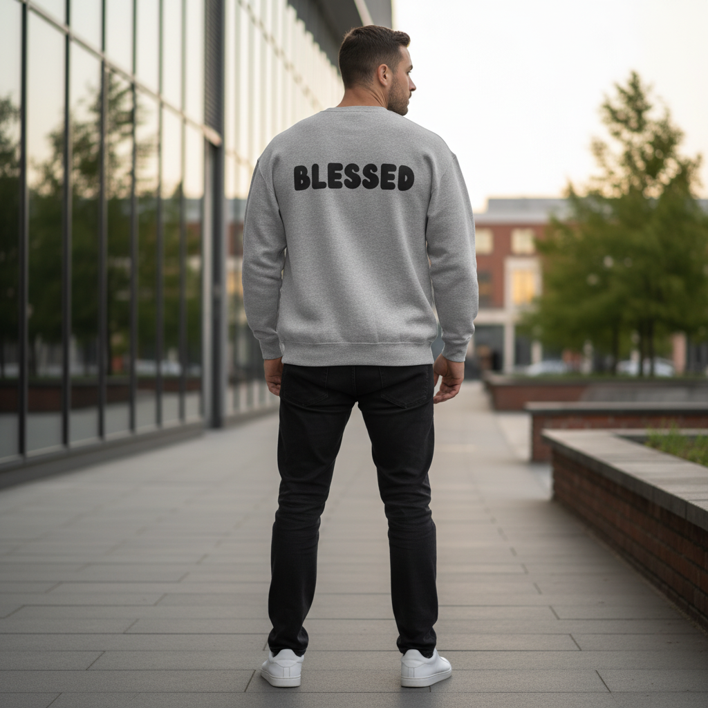 "Blessed" Men's Crewneck
