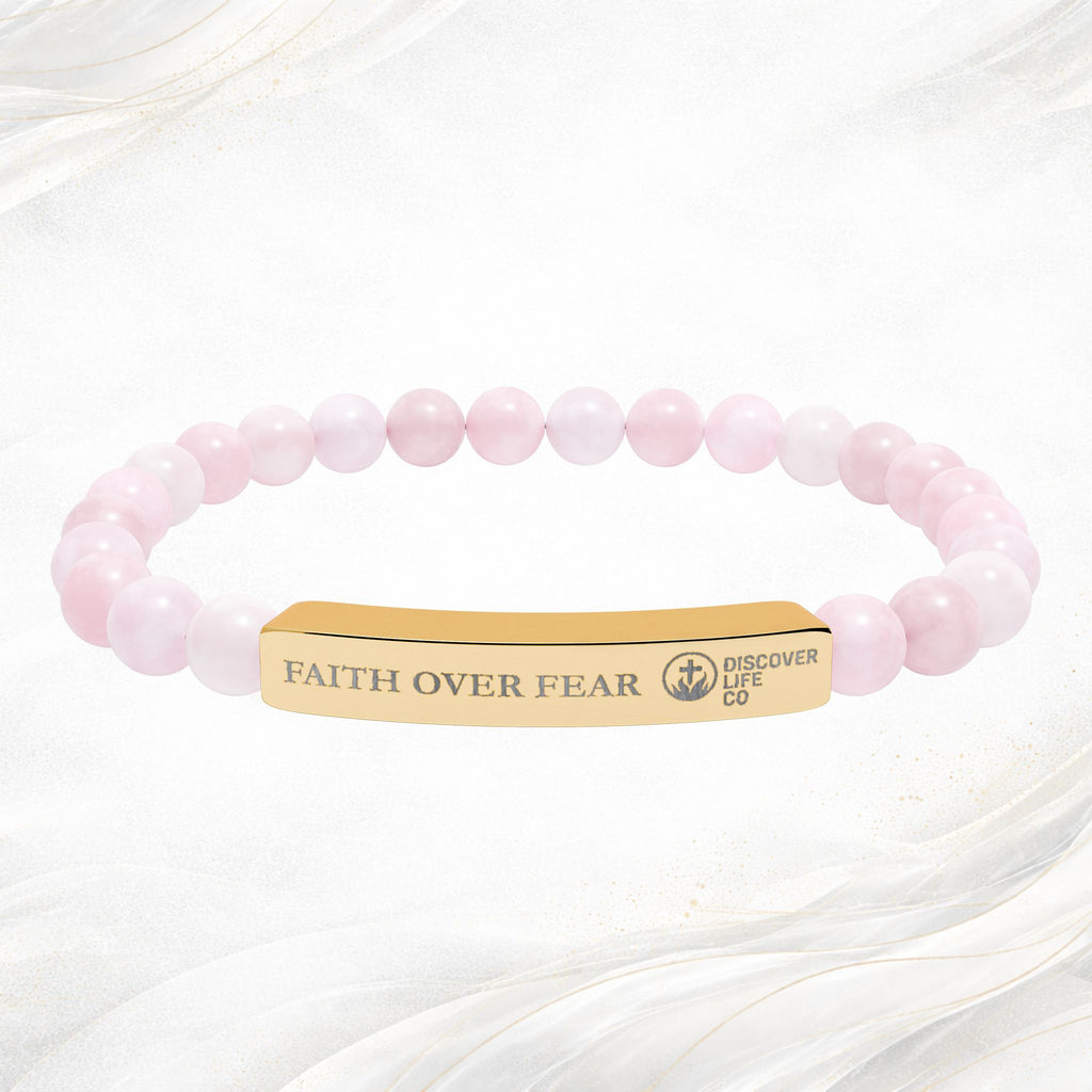 "Faith Over Fear" Never Alone Bracelets