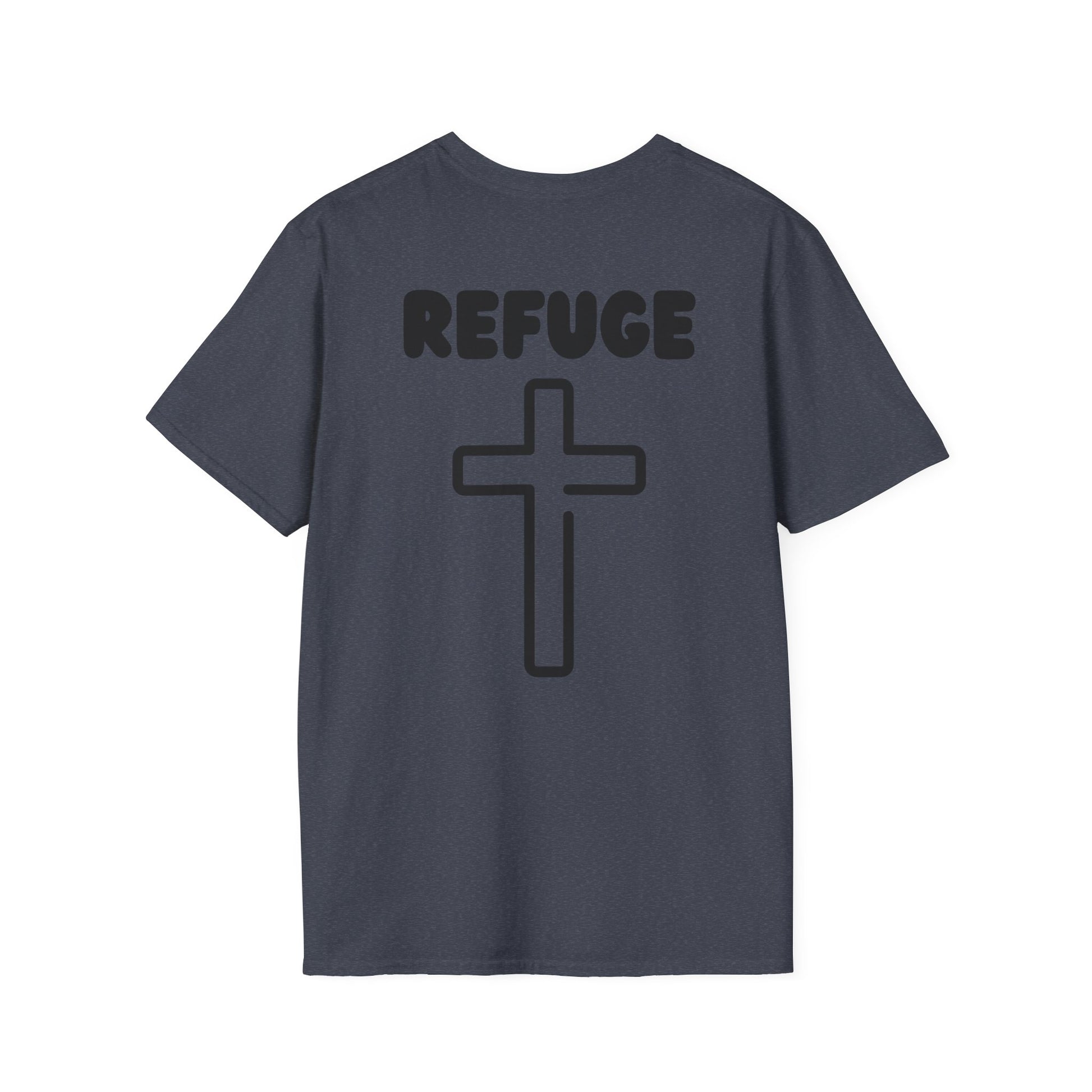 "Refuge, Cross" Men's T-Shirt