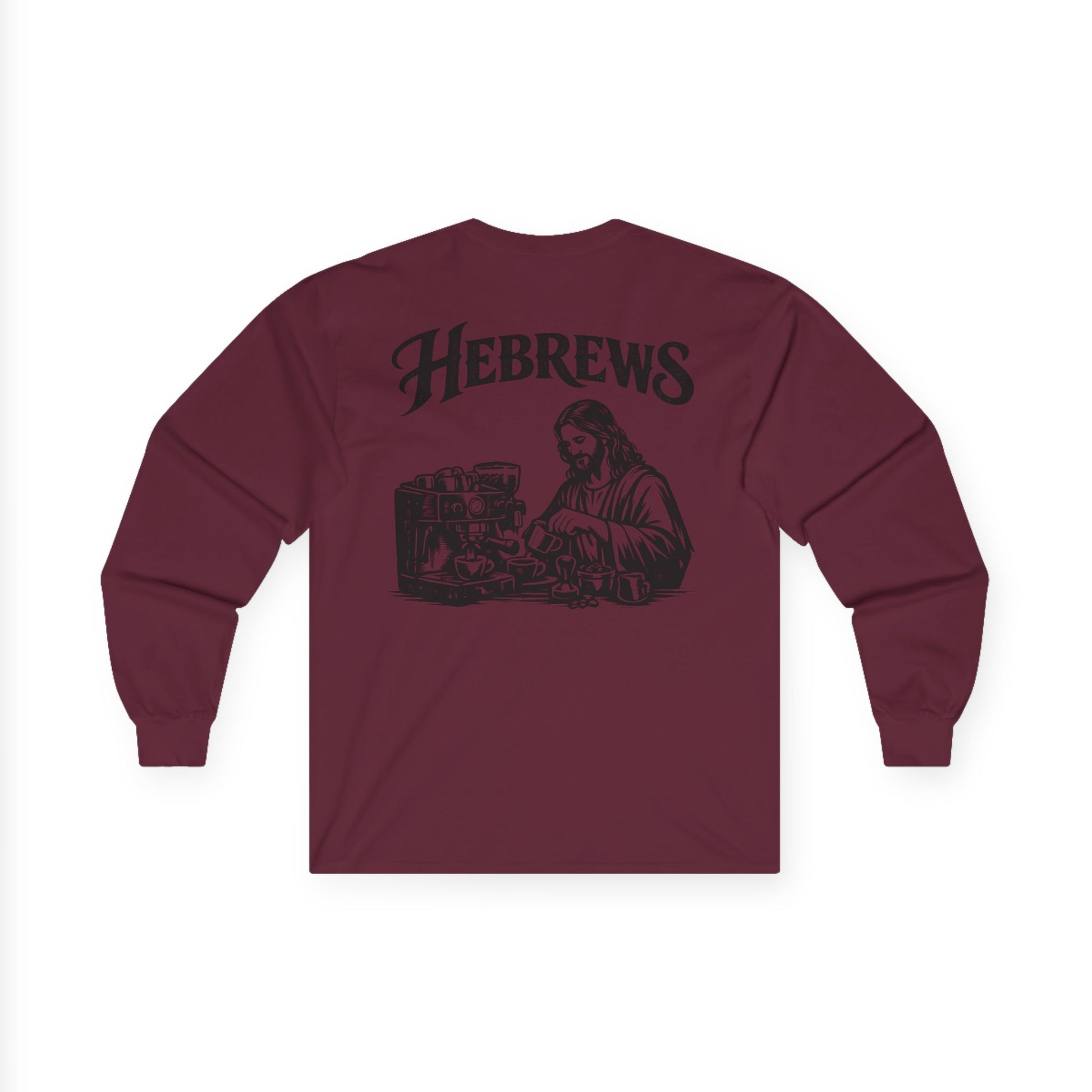 "Hebrews Espresso" Women's Long Sleeve
